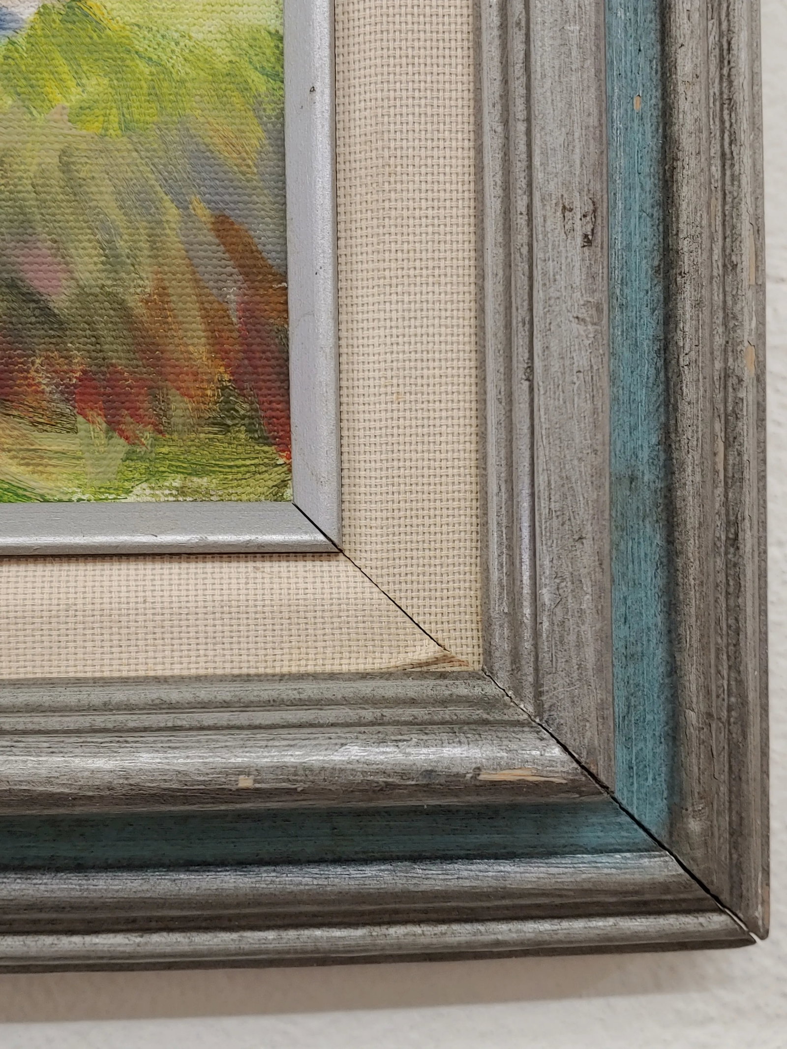 Late 20th Century Impressionist Landscape Painting, Framed - 4