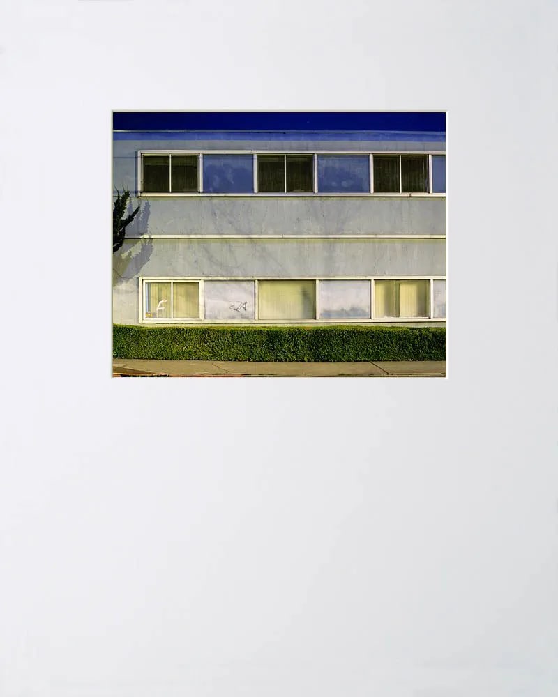 Contemporary Night Photograph "Windowed Wall" by John Vias - 2