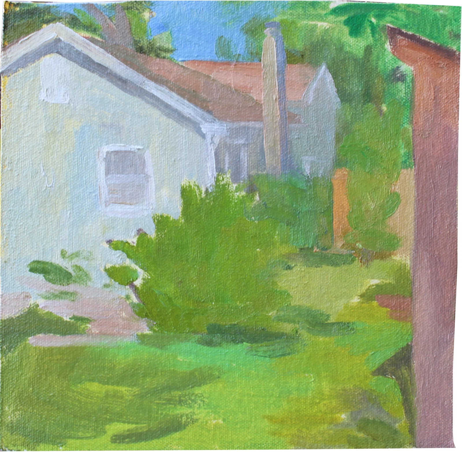 Cherry Street Morning Landscape Oil Painting on Canvas by Michelle Farro - 7