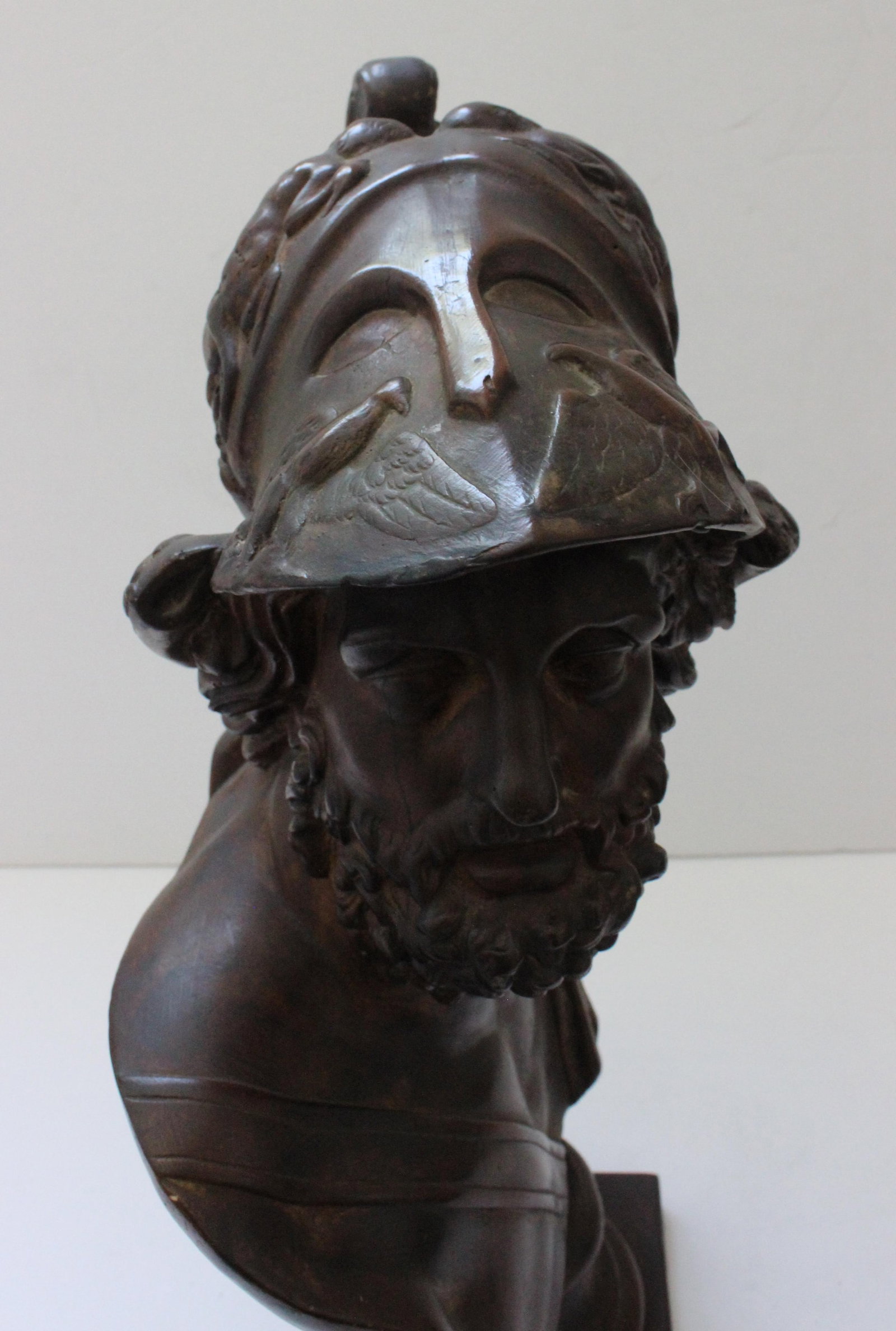 Antique "Menelaus" Grand Tour Bronze Sculpture - 2