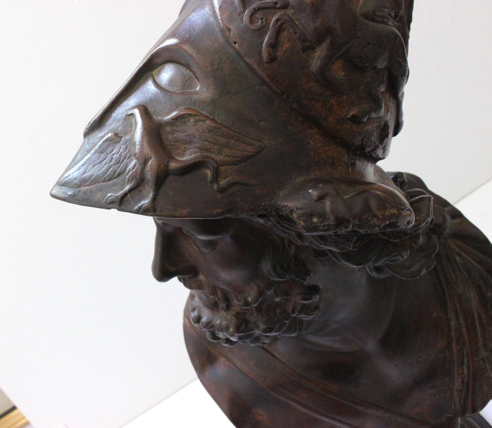 Antique "Menelaus" Grand Tour Bronze Sculpture - 3