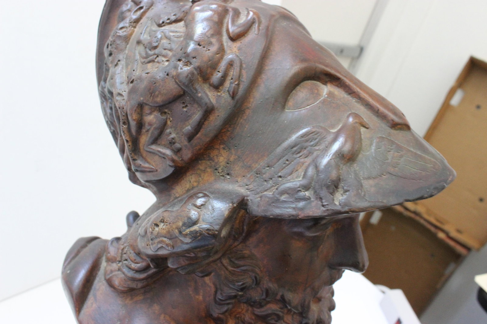 Antique "Menelaus" Grand Tour Bronze Sculpture - 7