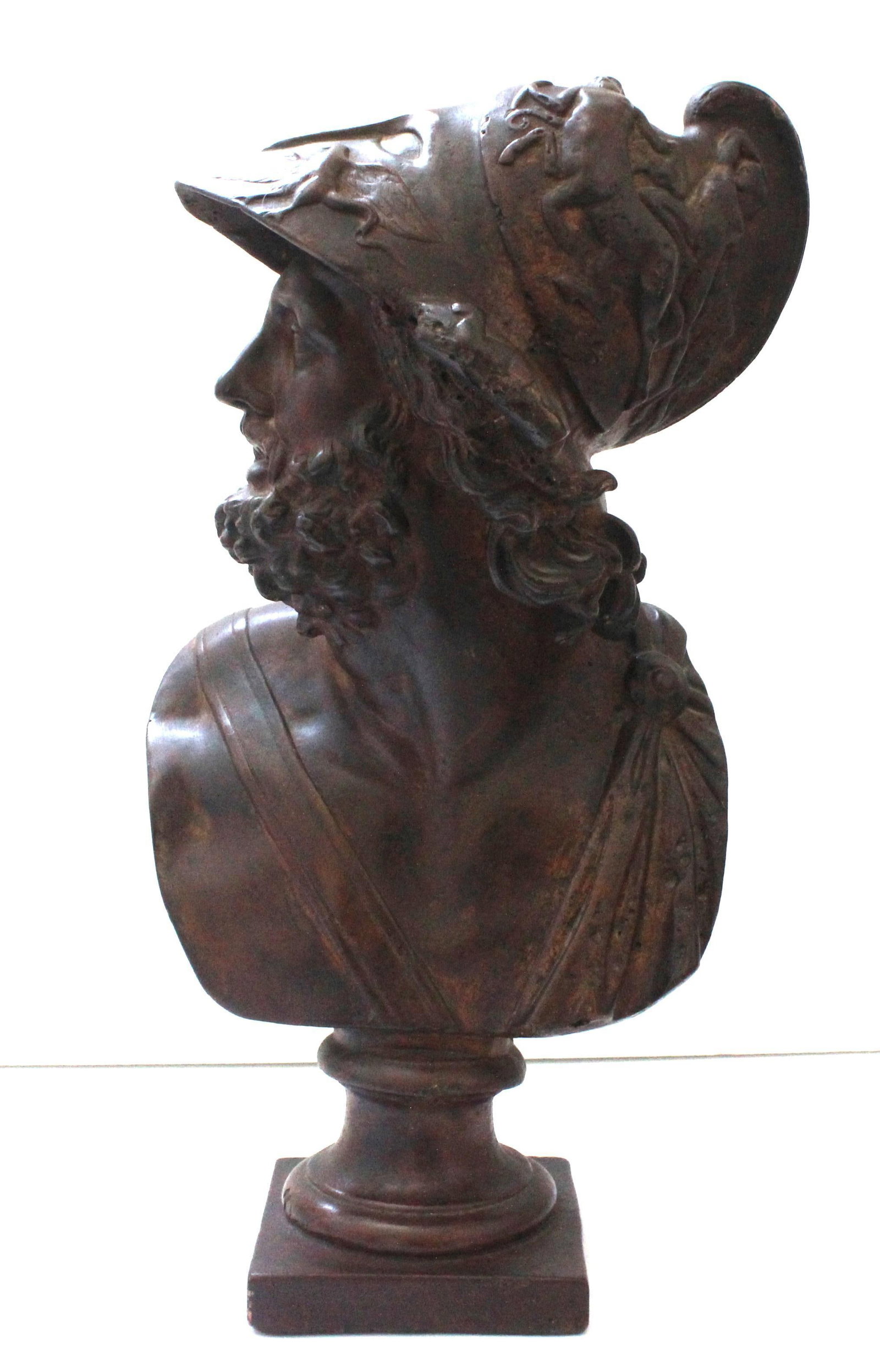 Antique "Menelaus" Grand Tour Bronze Sculpture - 9