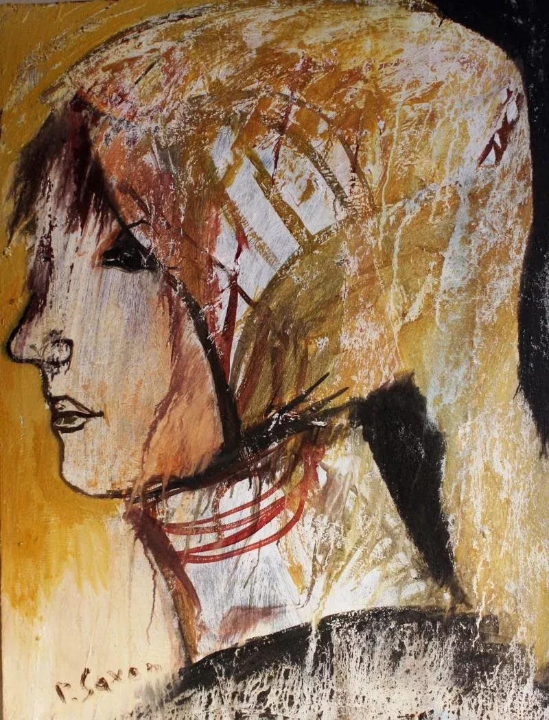 Phil Saxon - Golden Scarf - 2