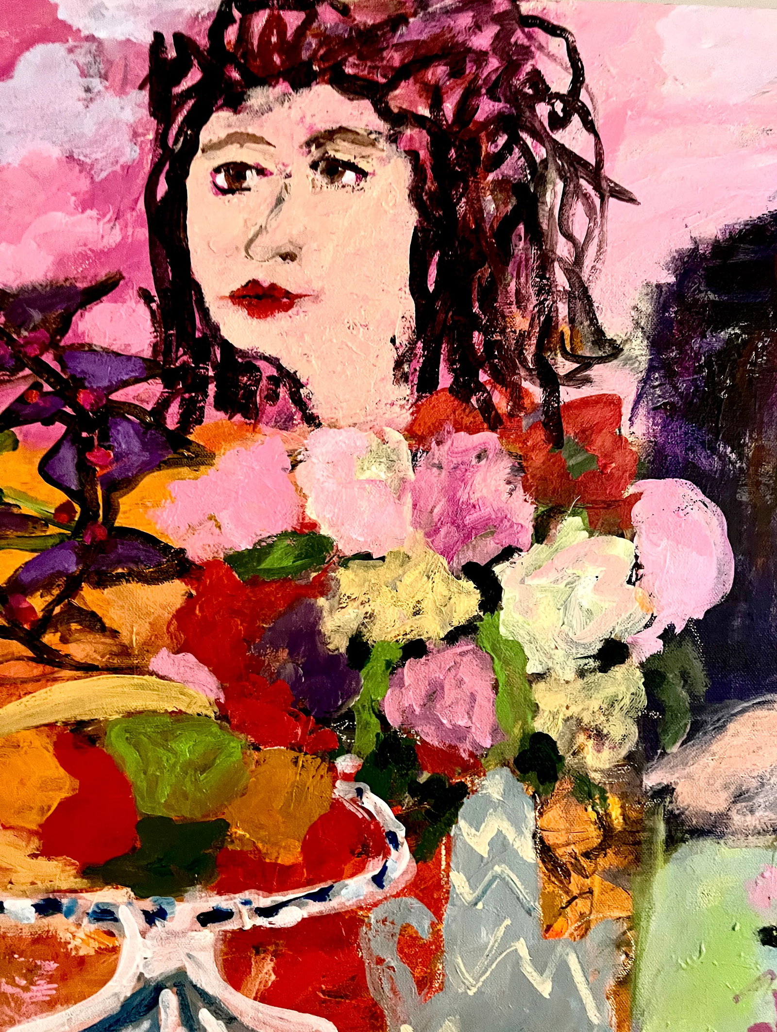 A Salute to Matisse, an Original Acrylic Painting - 2