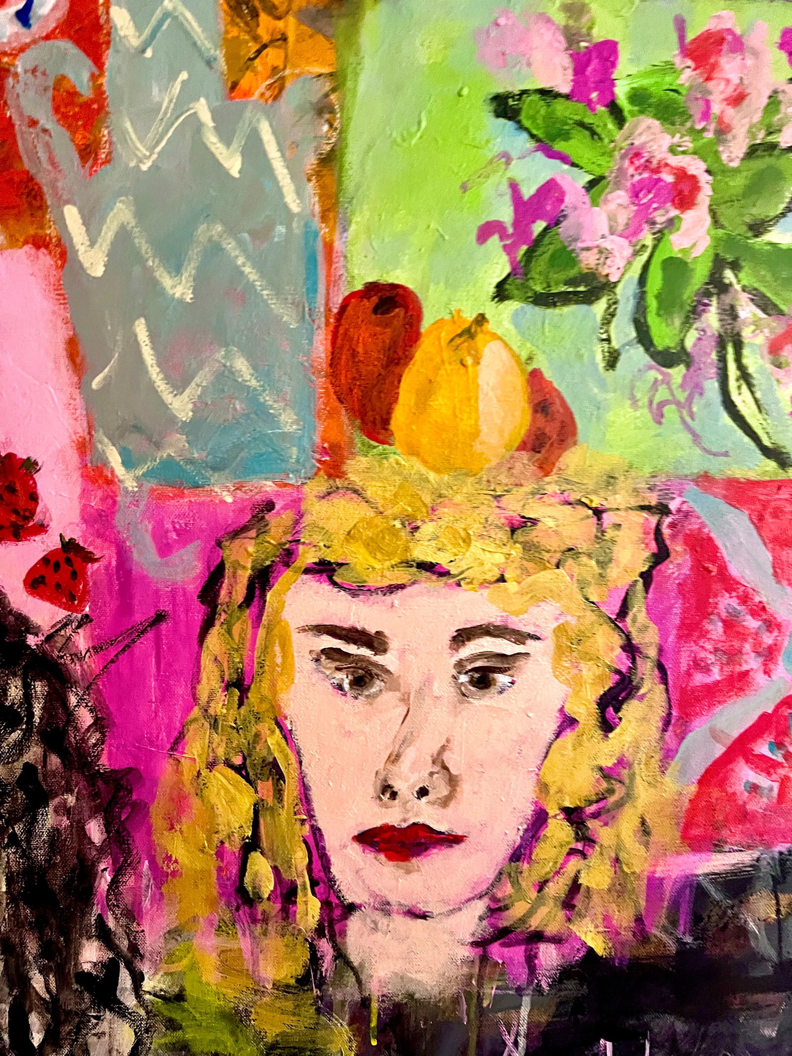 A Salute to Matisse, an Original Acrylic Painting - 4