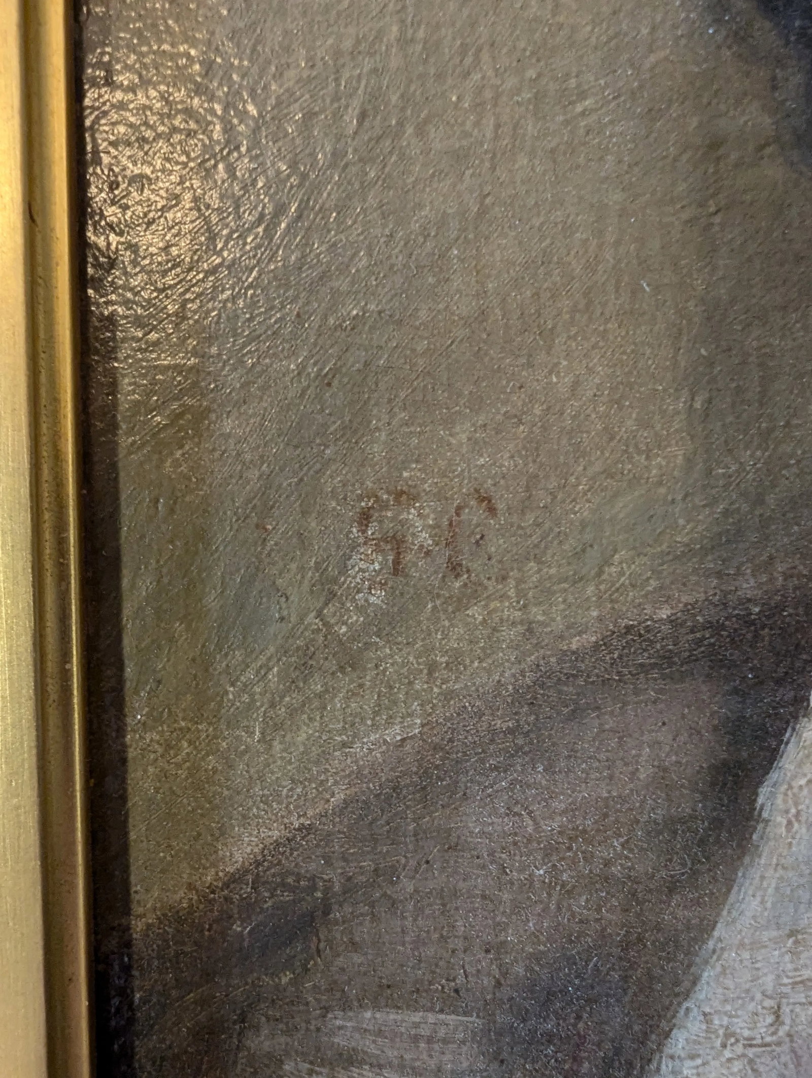 Mid 19th Century Self Portrait Attributed to Gustave Courbet, Framed - 6