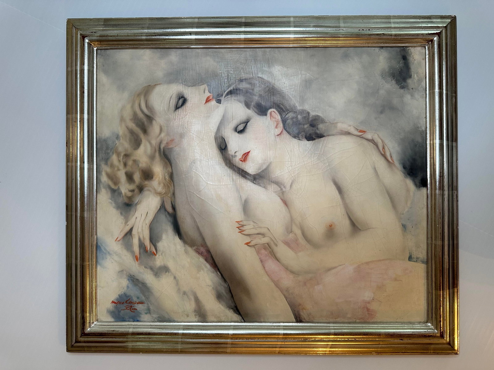 Art Deco, Micao Kono, l'Amour Saphique, Framed - 2