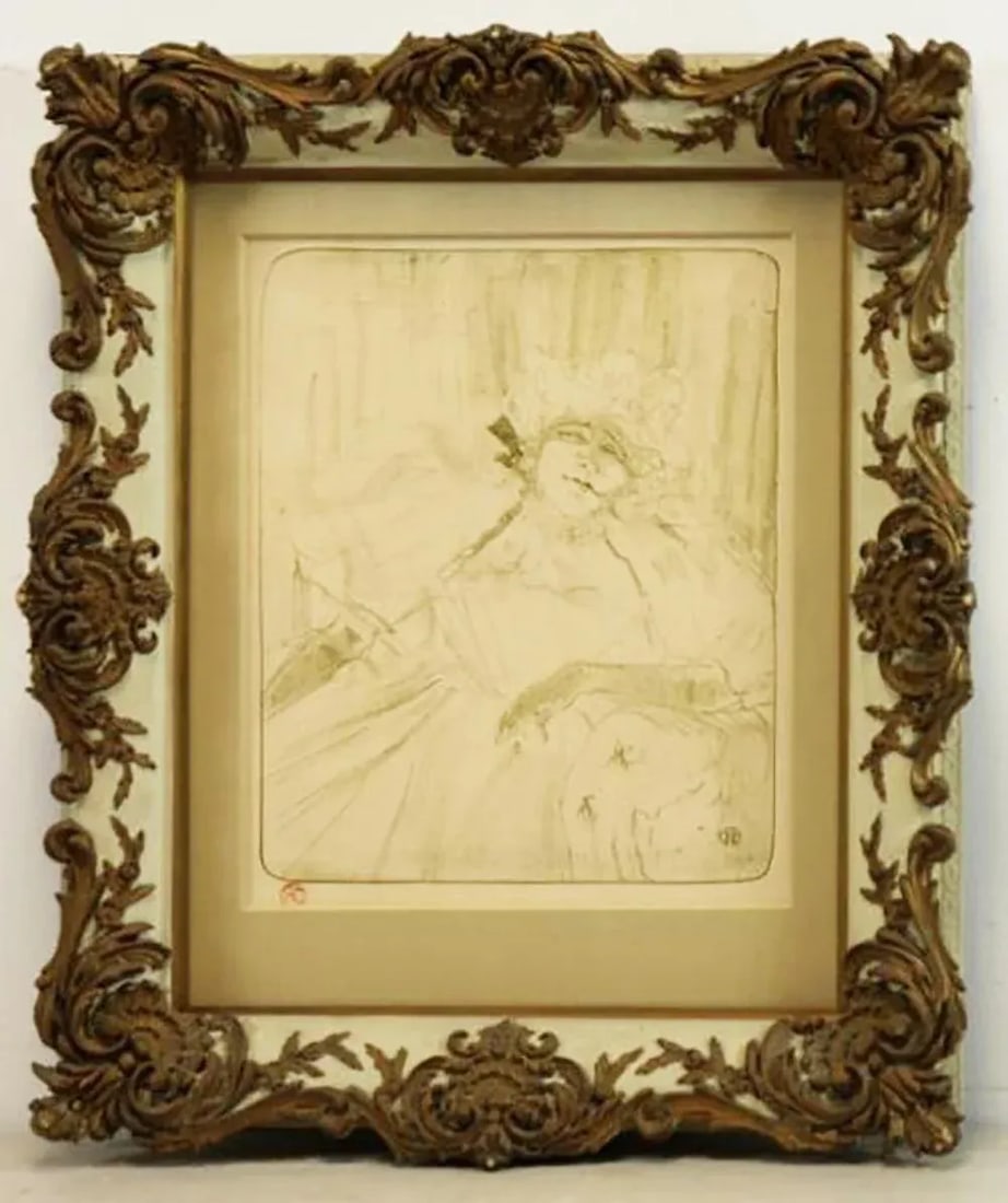 Henri De Toulouse-Lautrec "Yvette Guilbert" Print - 4