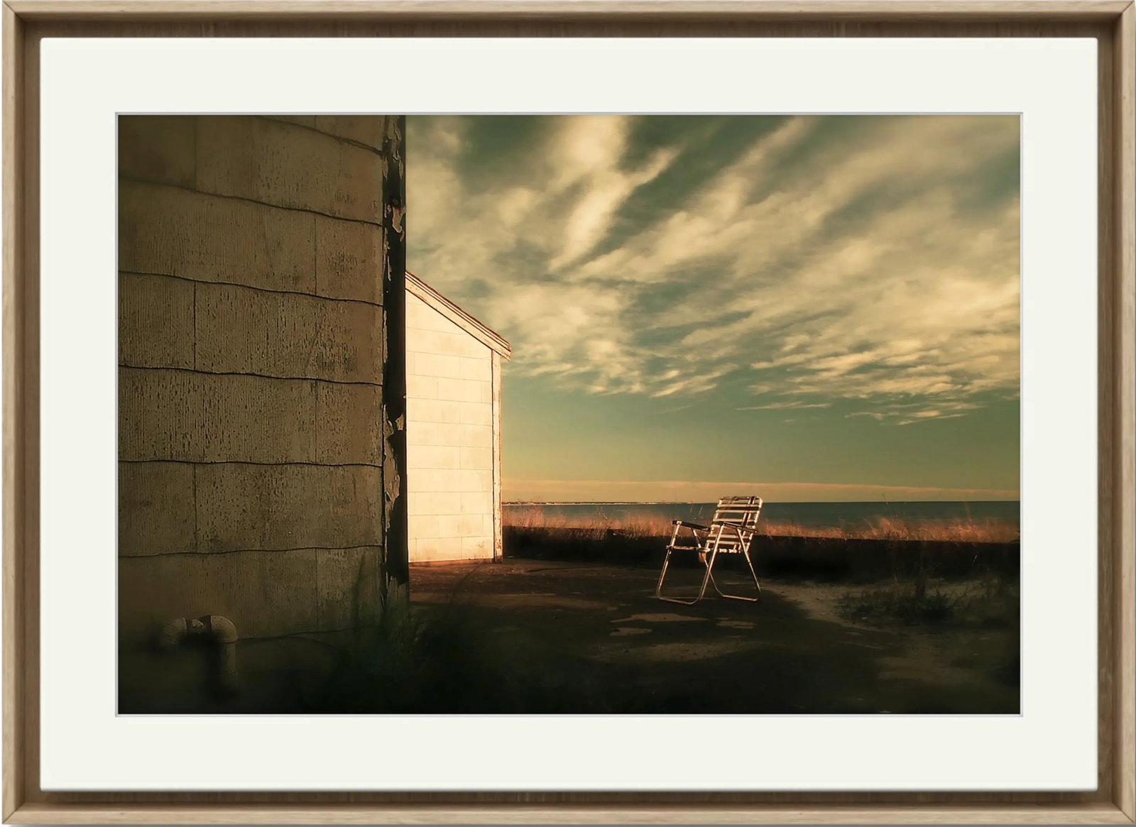 42" Signed Limited Edition Photographic Print by Glenn Daidone / Cape Cod /Seascape / Ocean / "Summe - 2