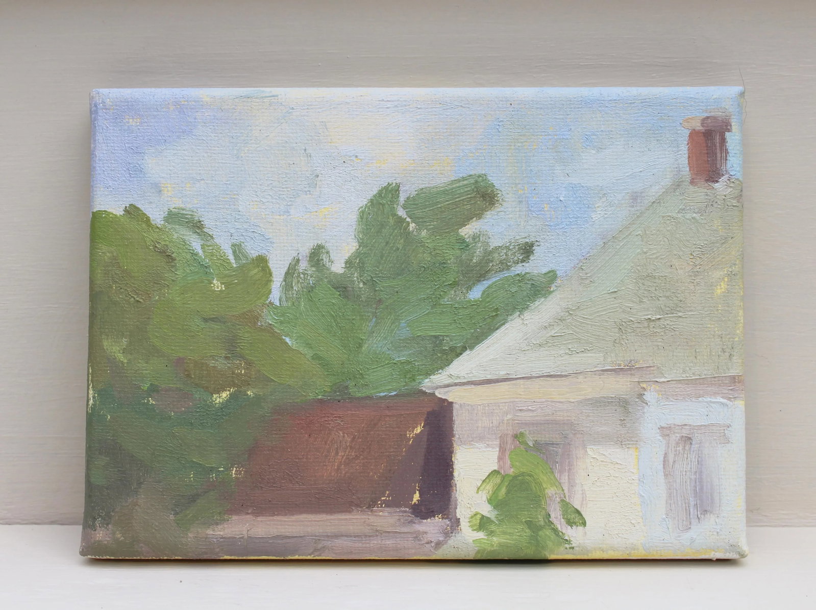 Contemporary "Manasquan Summer" Landscape Oil Painting by Michelle Farro - 3