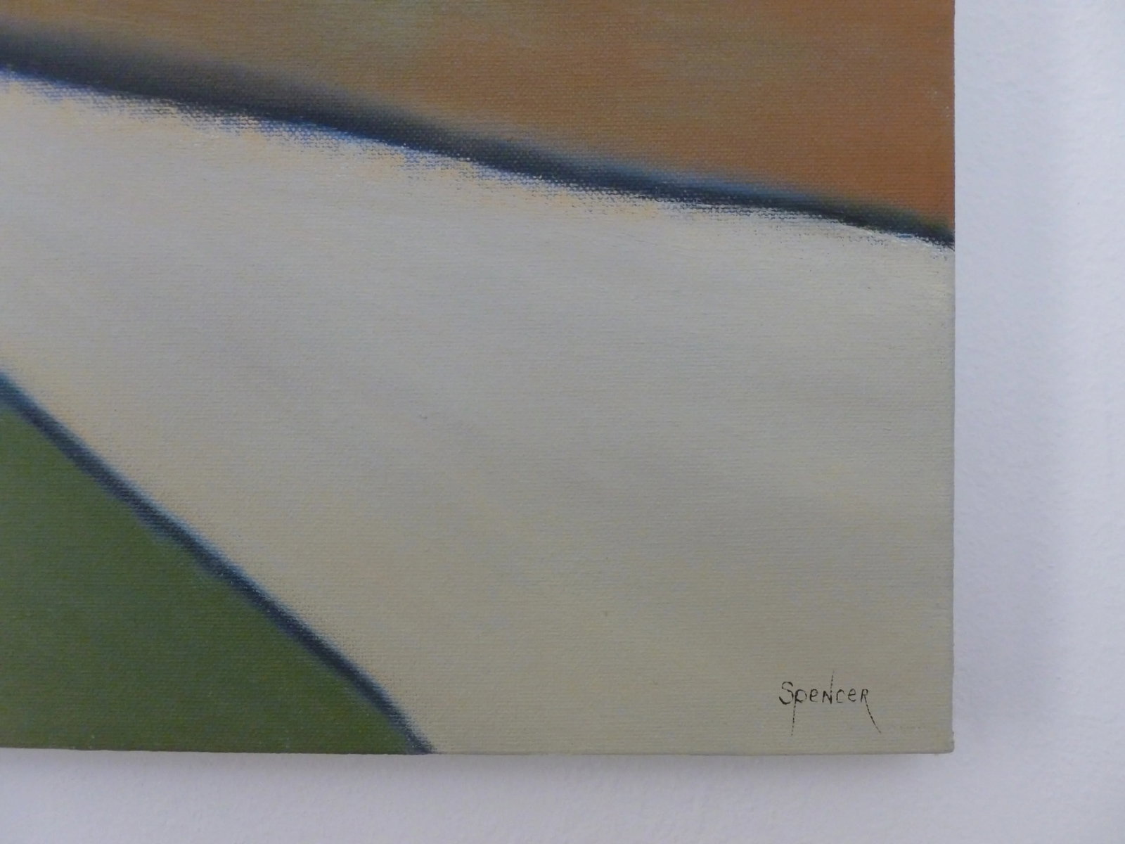 Flow Square Abstract Oil Painting by Scott A. Spencer - 6