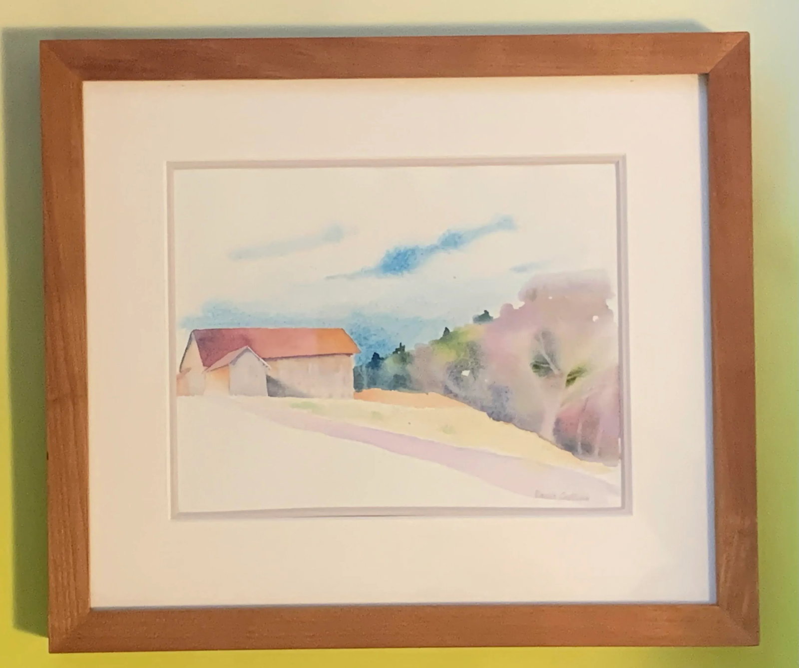 Watercolor by Paula Gottlieb, Framed - 2