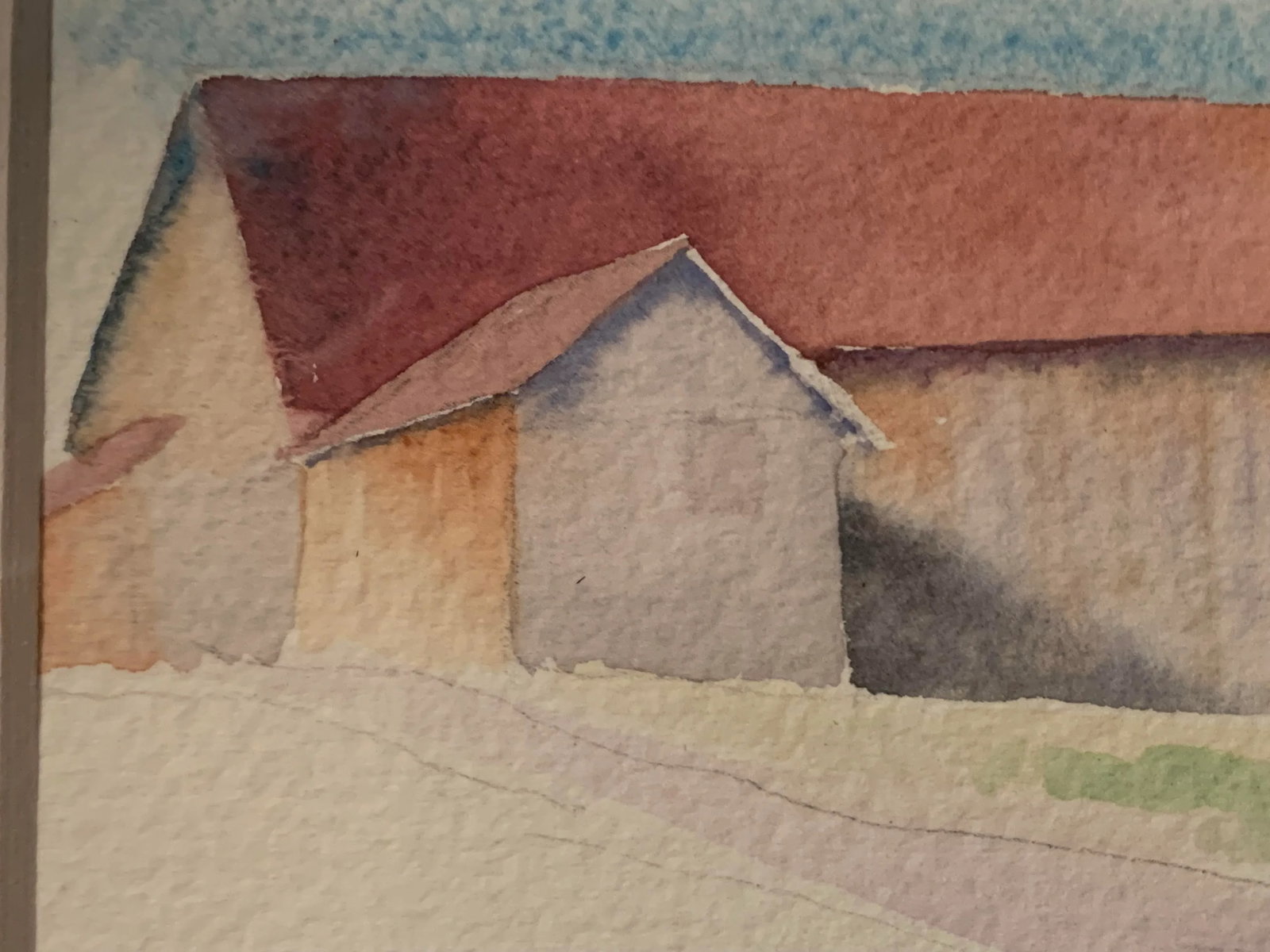 Watercolor by Paula Gottlieb, Framed - 4