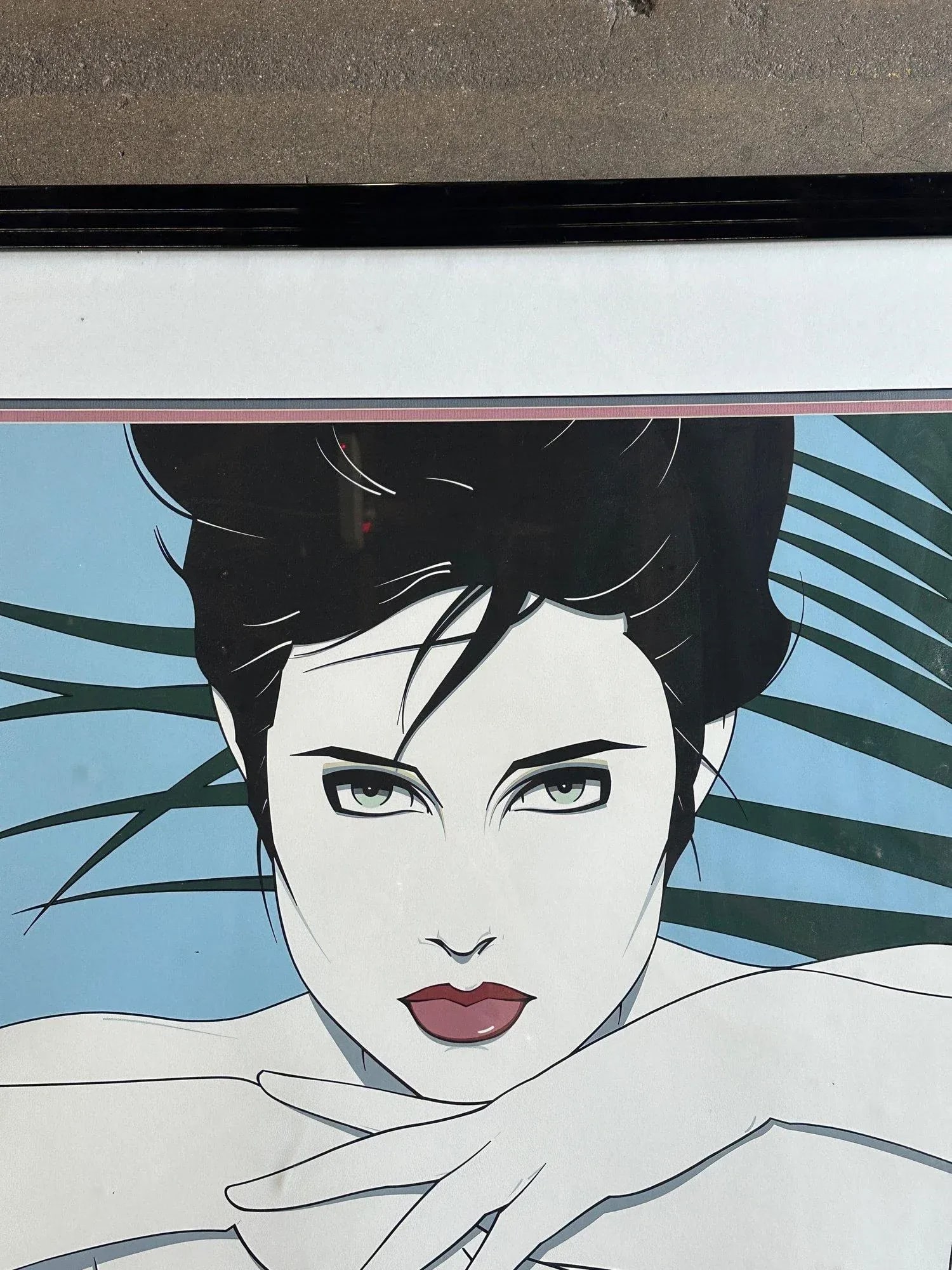 Limited Edition Serigraph "Palm Spring Life" by Patrick Nagel - 4