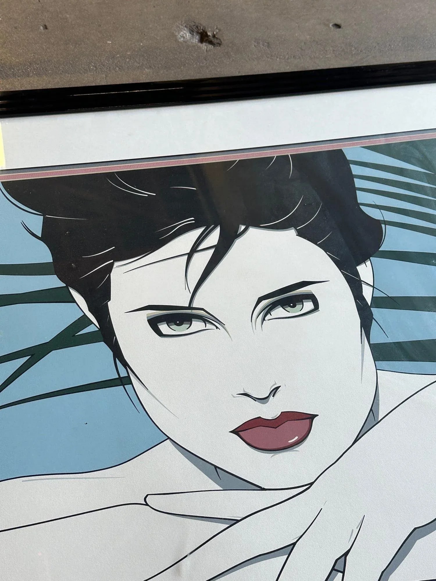 Limited Edition Serigraph "Palm Spring Life" by Patrick Nagel - 5