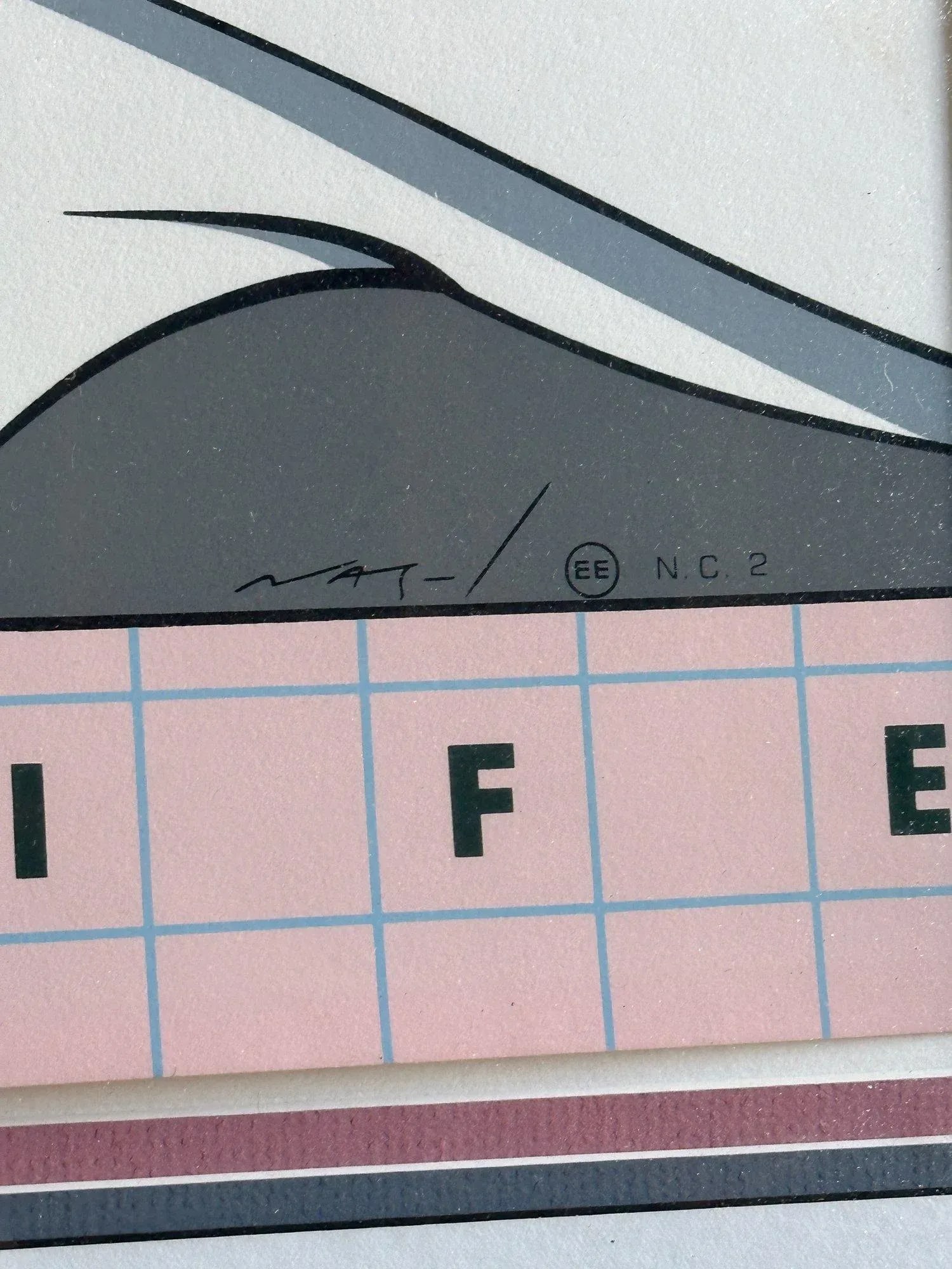 Limited Edition Serigraph "Palm Spring Life" by Patrick Nagel - 8