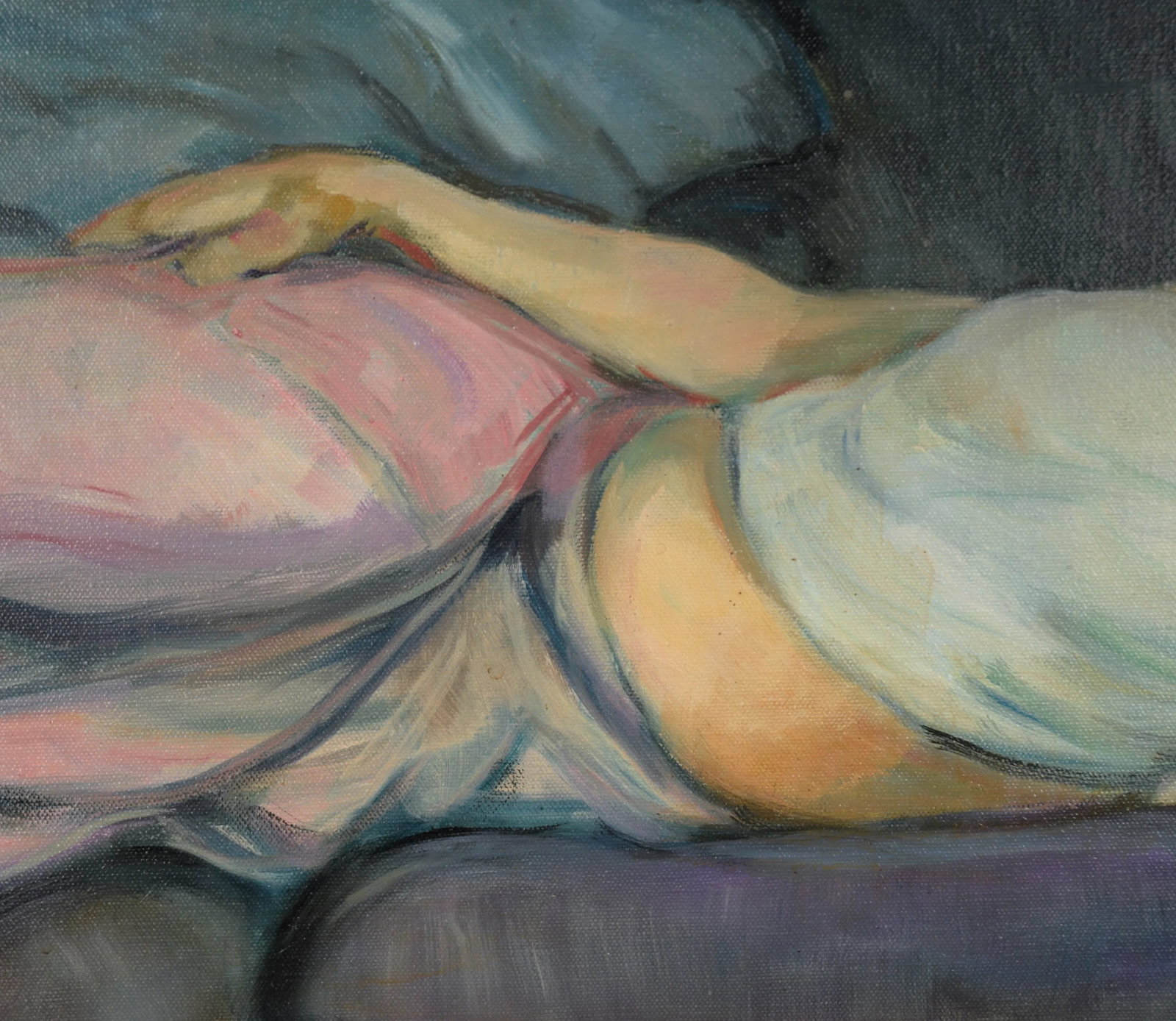 Anna - Portrait of a Reclining Woman by Nealon Mundt - 5