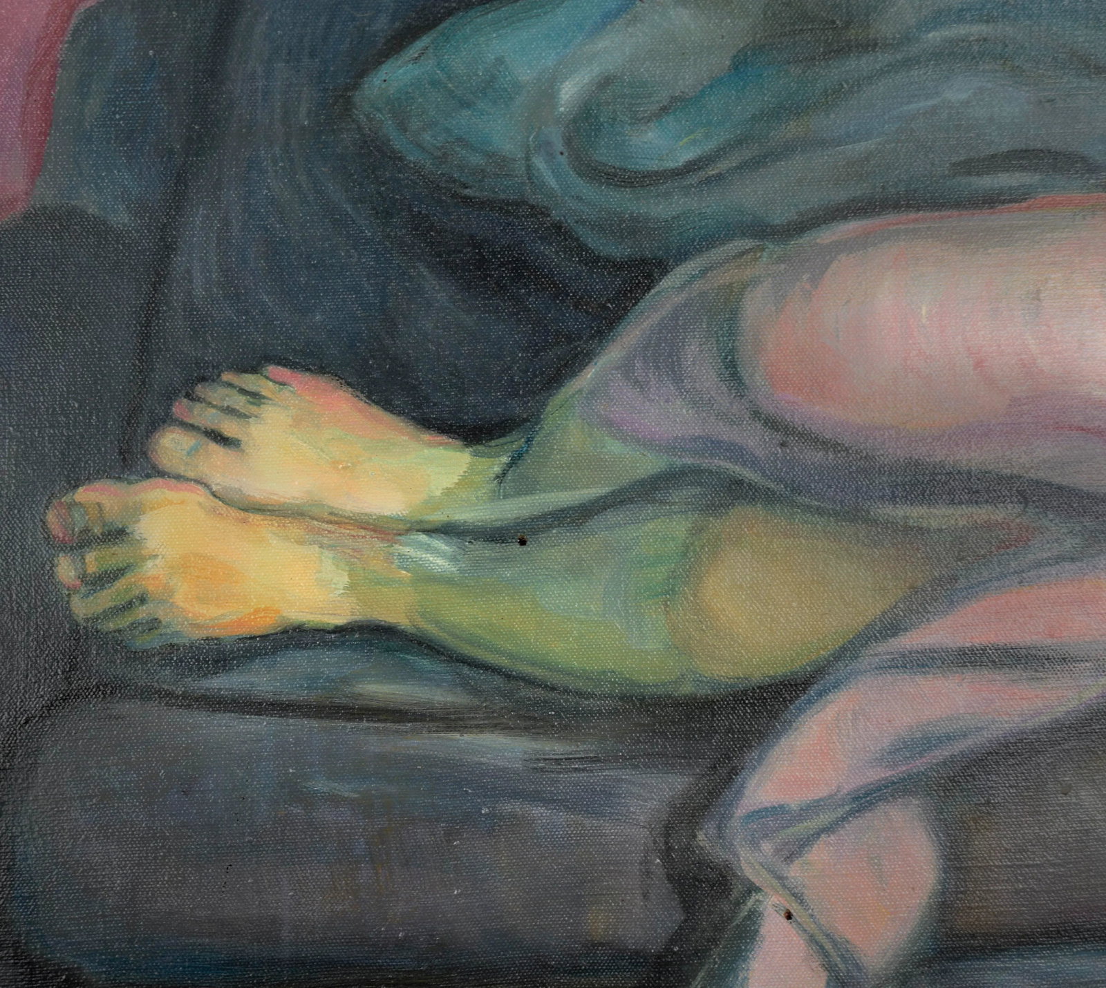Anna - Portrait of a Reclining Woman by Nealon Mundt - 7