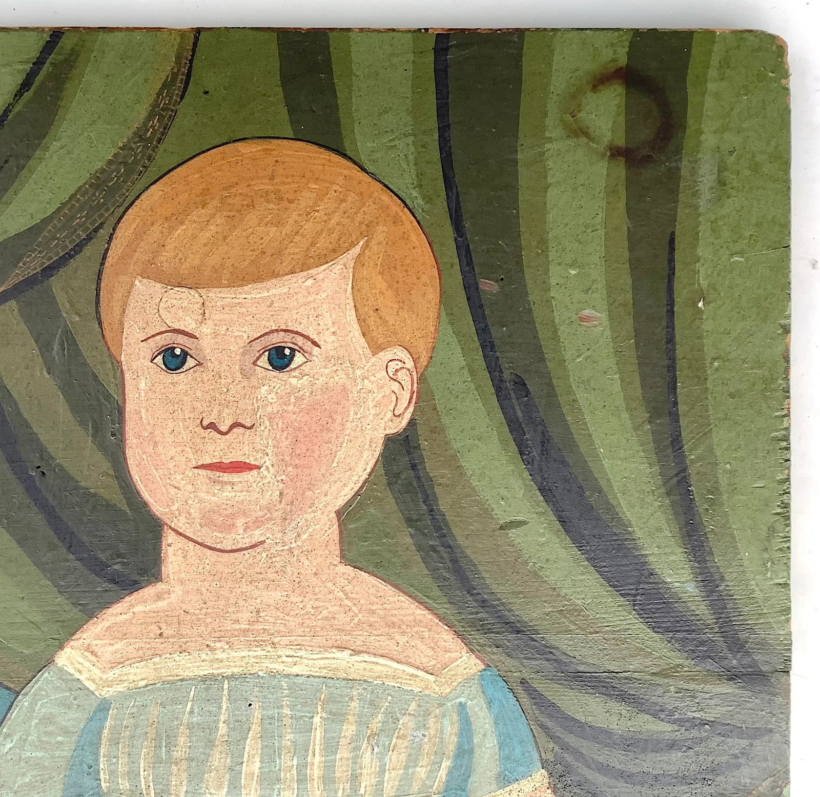 Circa 1970 Portrait Titled "John" by Karl Mann on Wood - 3