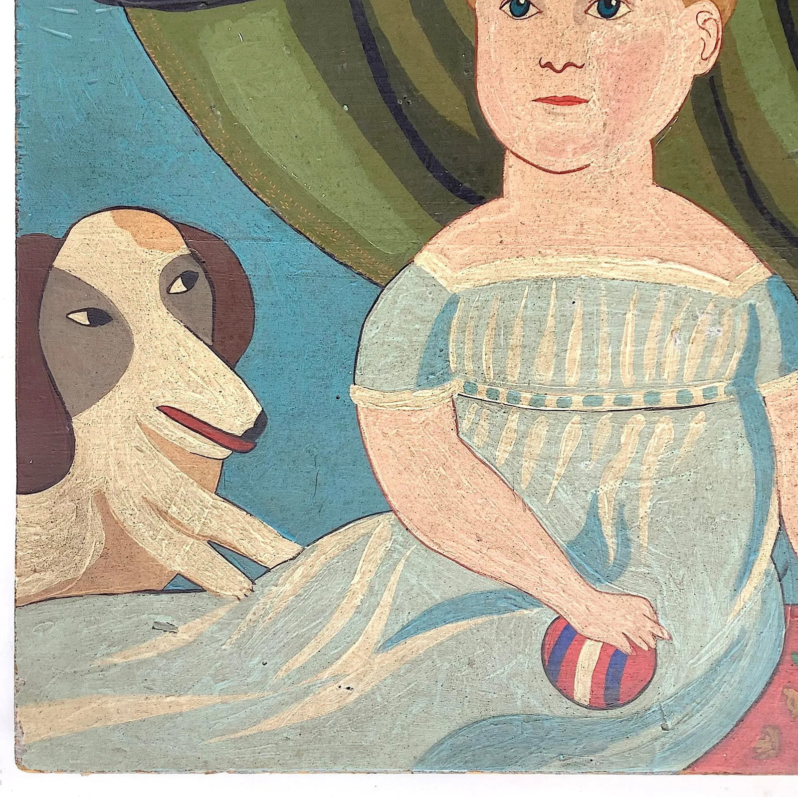 Circa 1970 Portrait Titled "John" by Karl Mann on Wood - 4