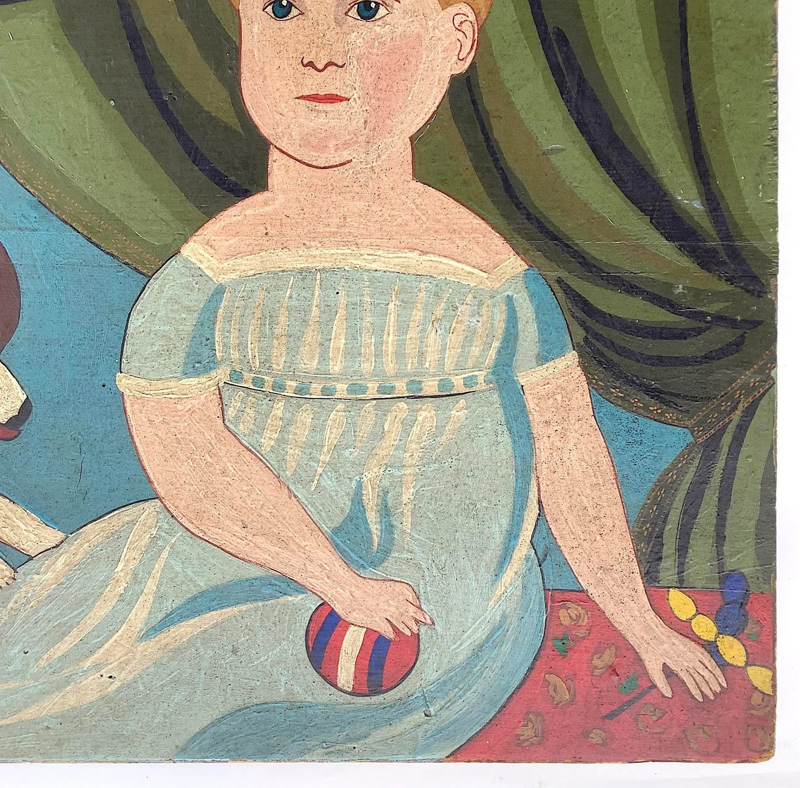 Circa 1970 Portrait Titled "John" by Karl Mann on Wood - 5