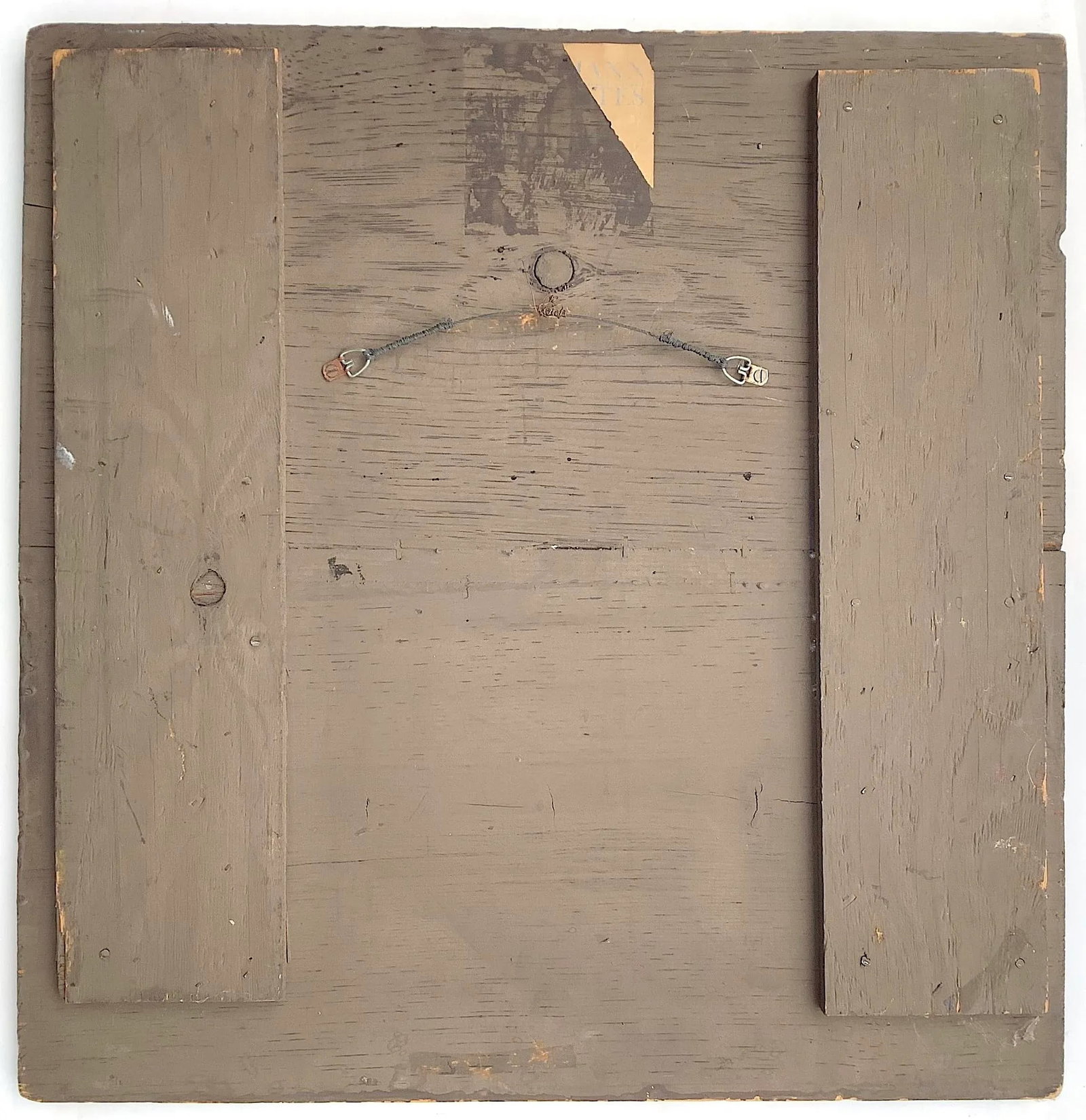 Circa 1970 Portrait Titled "John" by Karl Mann on Wood - 6