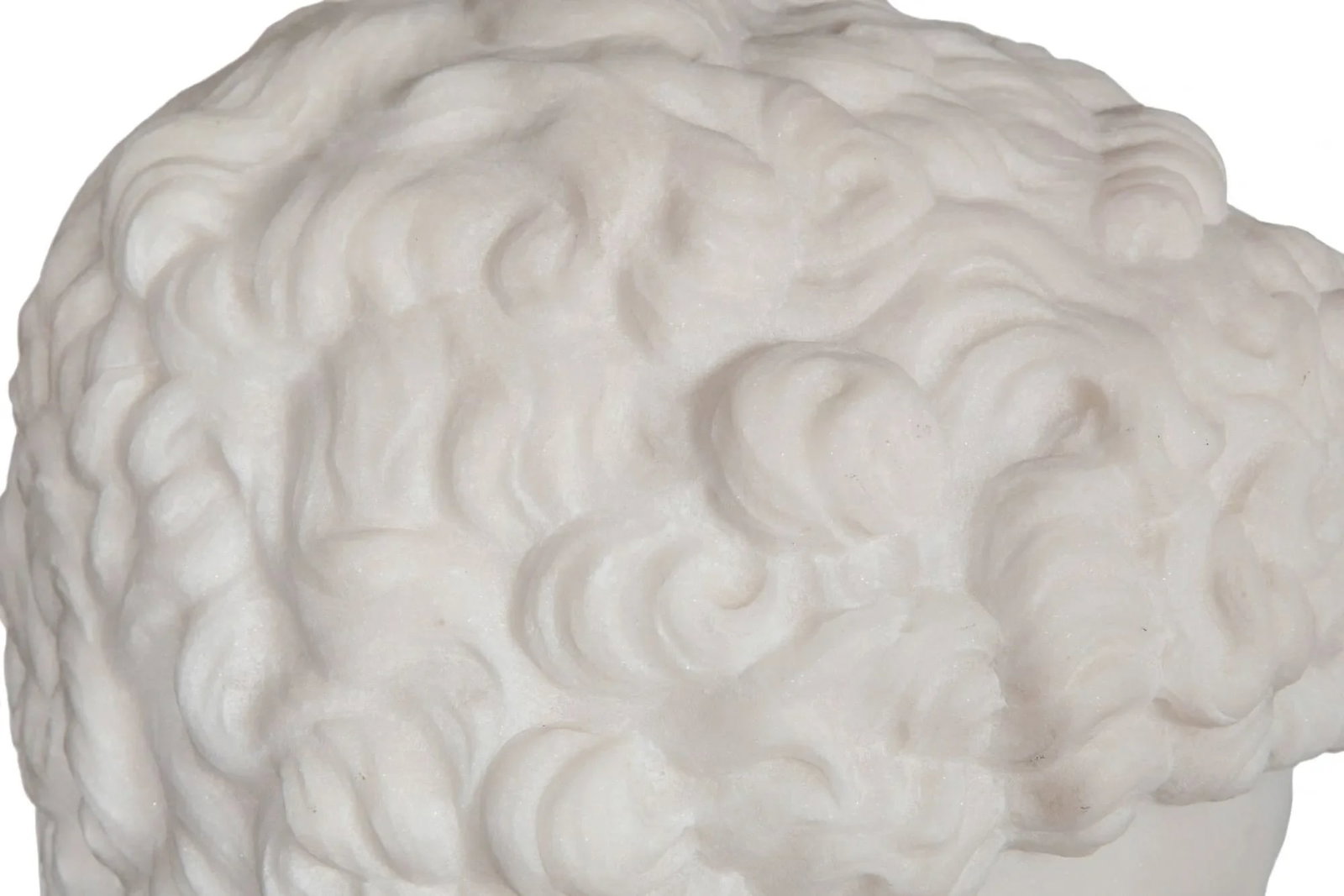 Grand Tour 19th Century Marble Bust of Antinous as Hermes by Filli Pugi - 12
