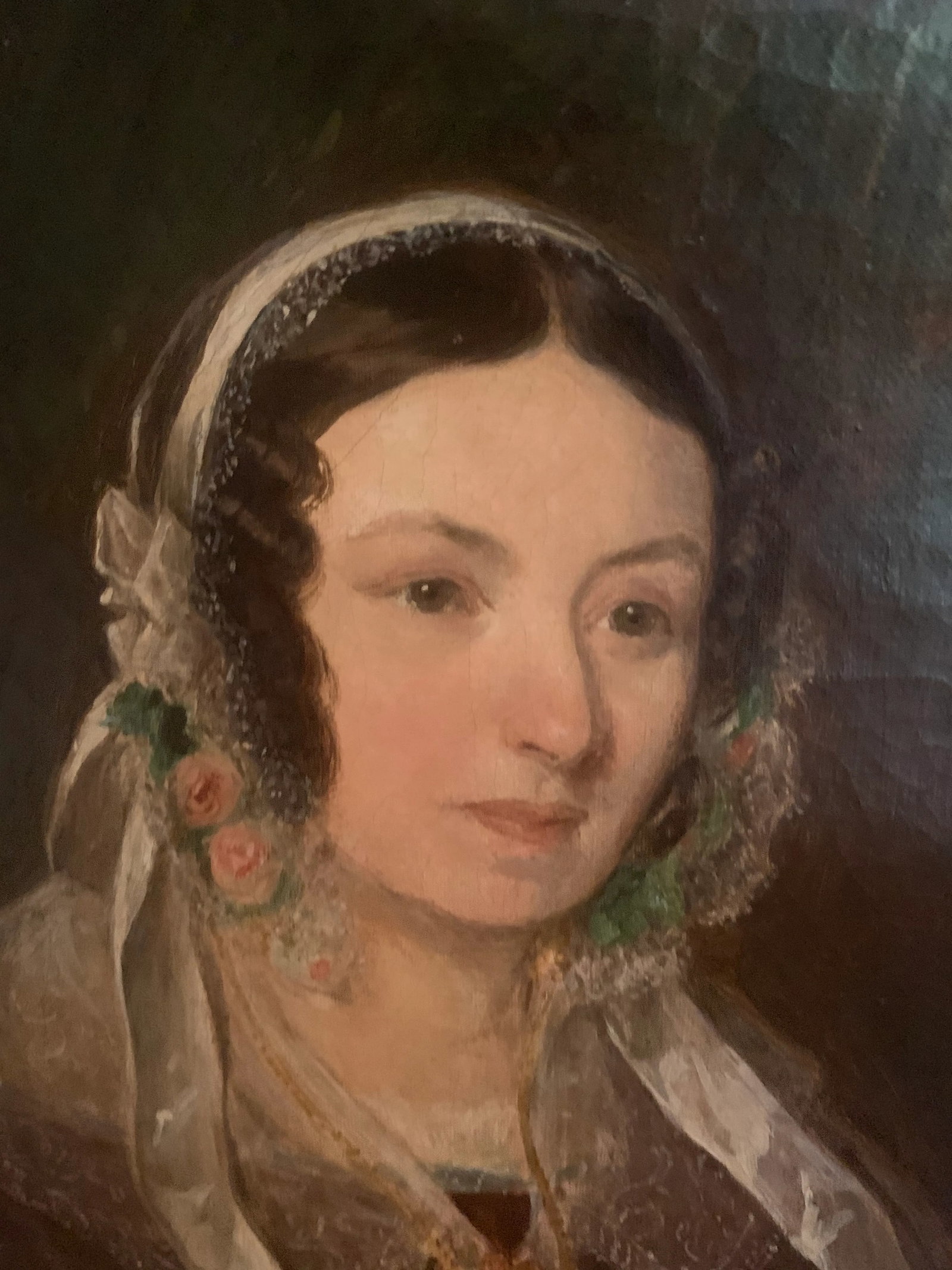 Early 19th Century English School Portraits on Canvas - a Pair - 3