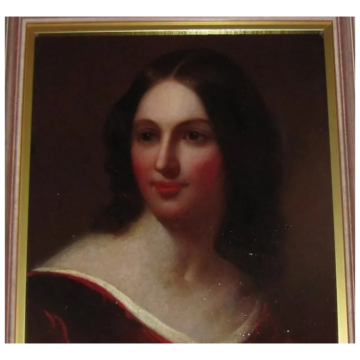 Antique Old Master Italian School Oil on Canvas Painting 19th Century - 5