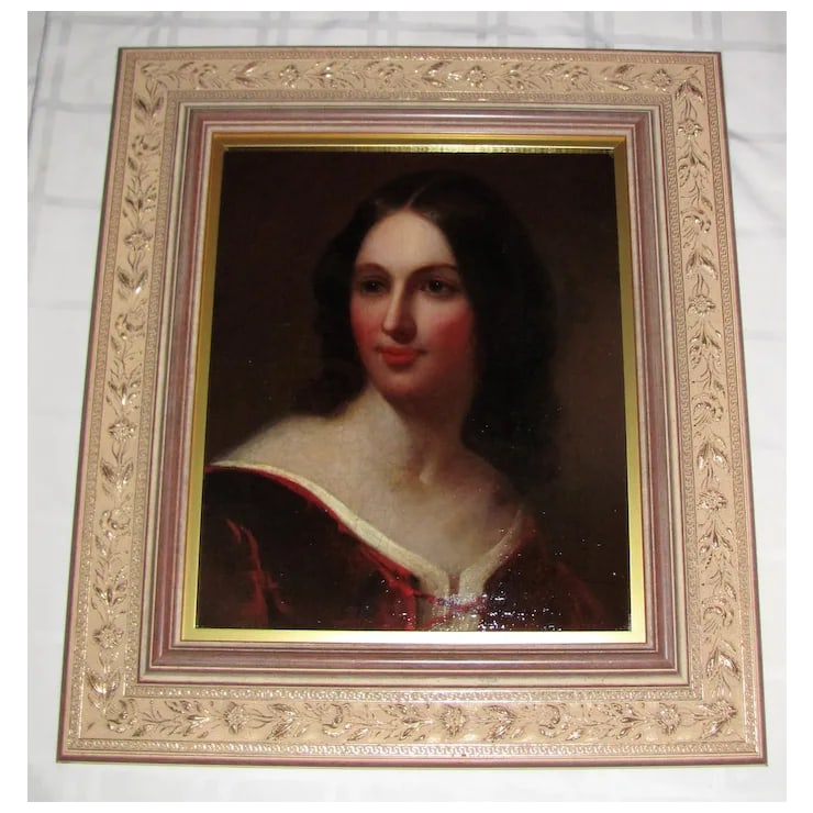Antique Old Master Italian School Oil on Canvas Painting 19th Century - 6