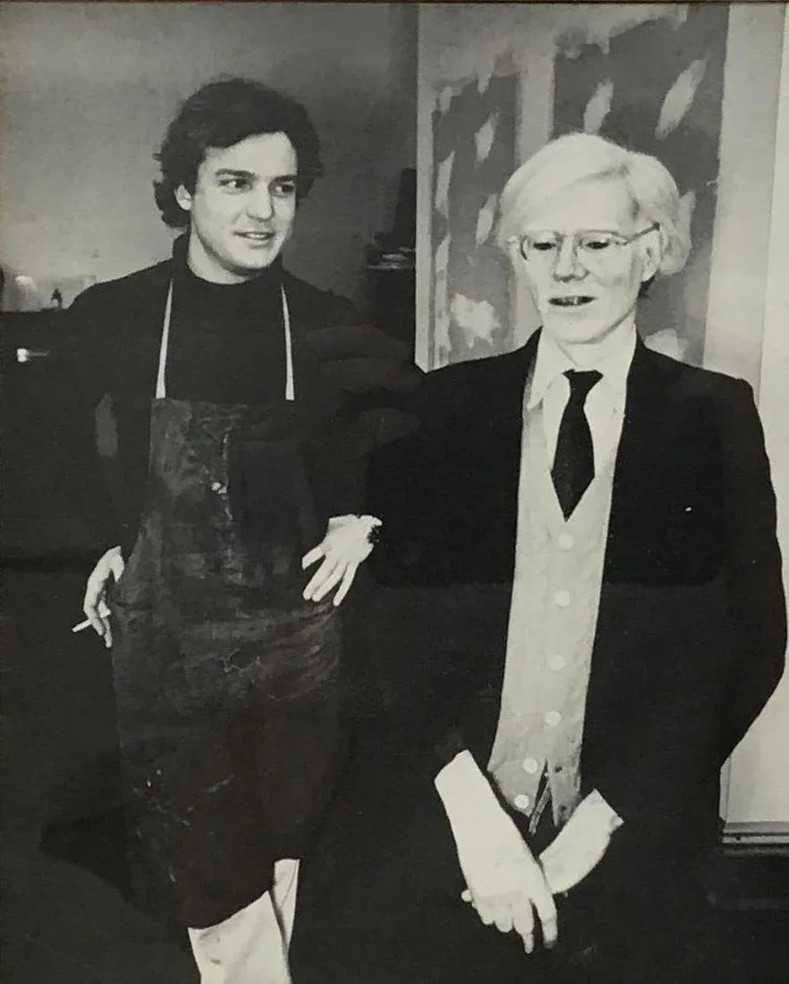 Andy Warhol & Jamie Wyeth "Portraits of Each Other" Original Signed Exhibition Program - 2