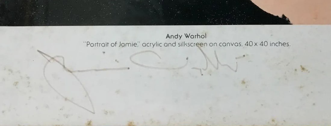 Andy Warhol & Jamie Wyeth "Portraits of Each Other" Original Signed Exhibition Program - 6