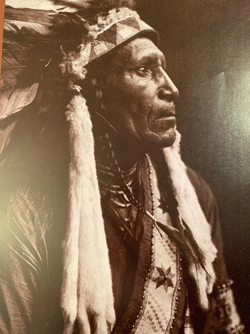 Edward Curtis American Indian Super Photography Poster, 1973 - 3