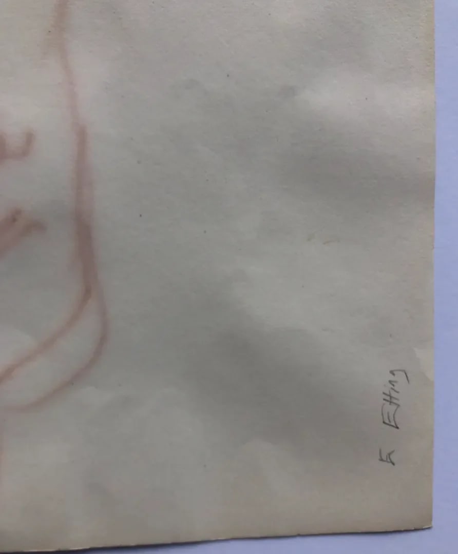 1960s Emlen Etting Portrait of a Man - 3