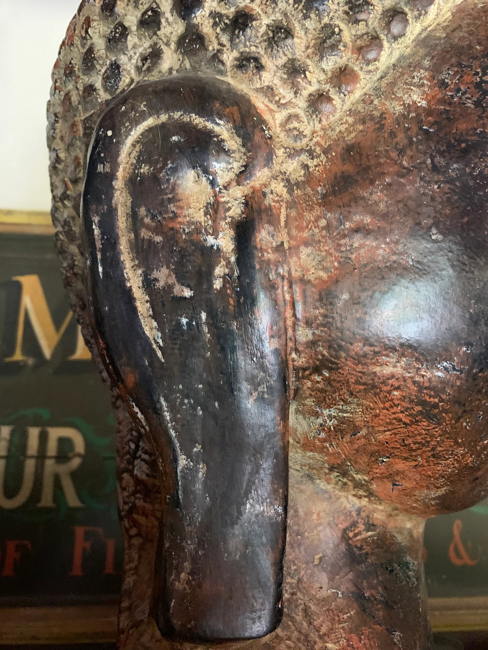 Early 20th Century Buddha on Stand - 7
