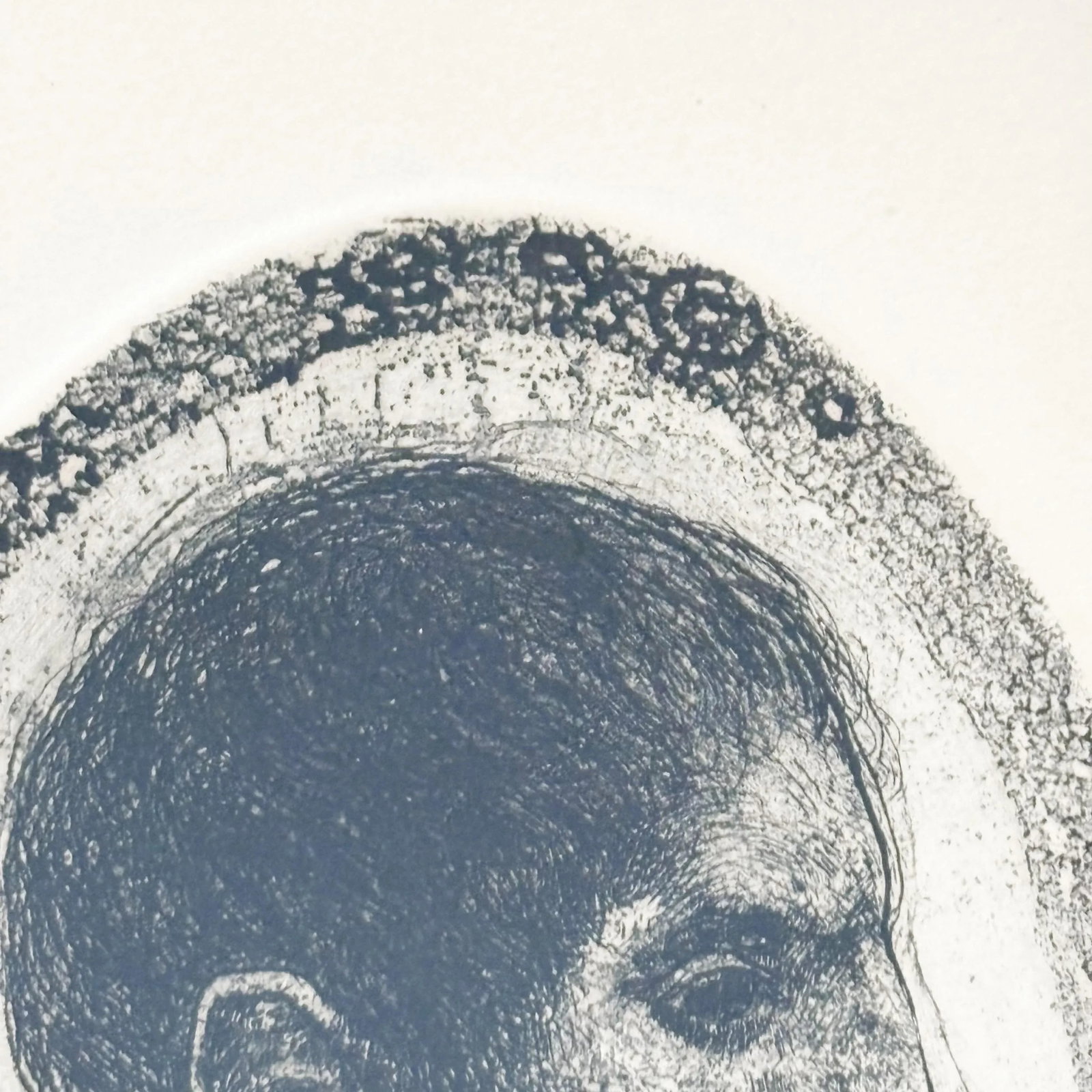 David Bumbeck "Il Campione" Signed and Numbered 28/30 Etched Silhouette Artwork Framed, 1960's Artwo - 3