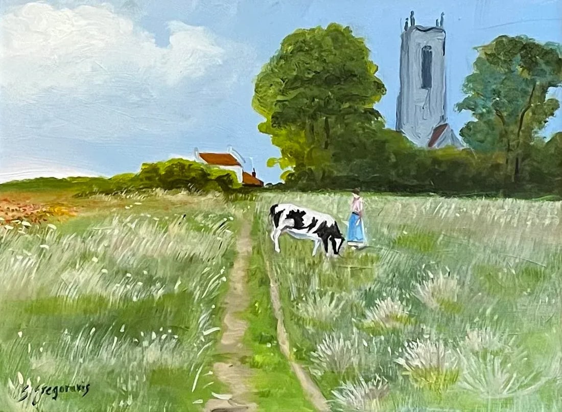 English Landscape by Satori Gregorakis - 2