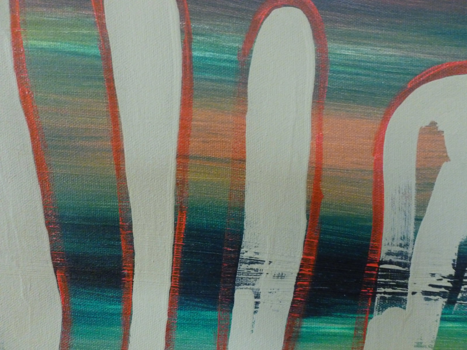 Grazing Abstract Horse Painting by Scott Spencer - 2