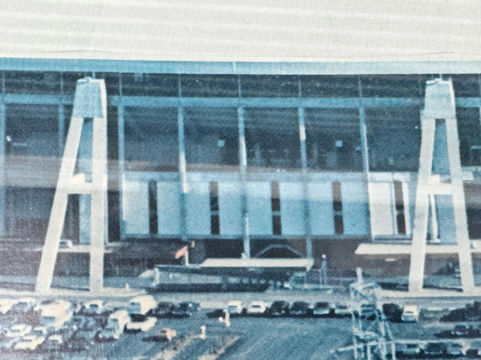 Framed Picture of the Old Dallas Cowboys Texas Stadium - 3