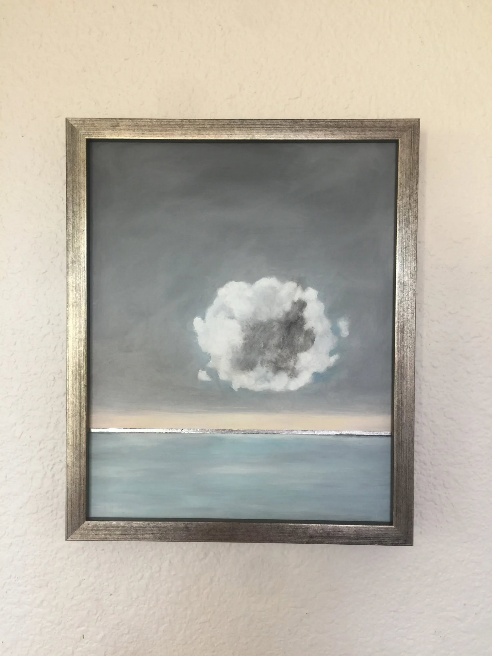 White Cloud With Grey Sky - 2