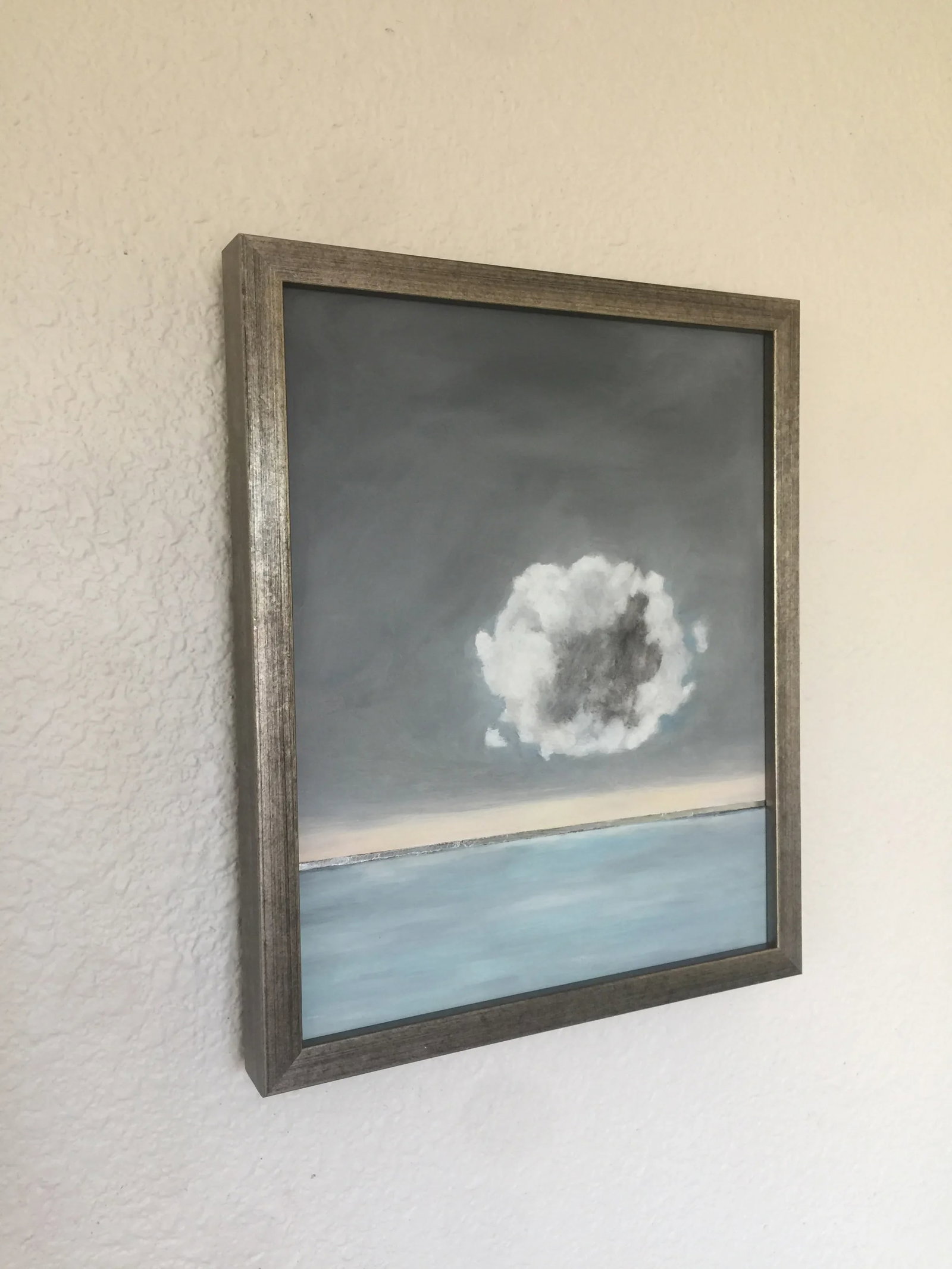 White Cloud With Grey Sky - 3