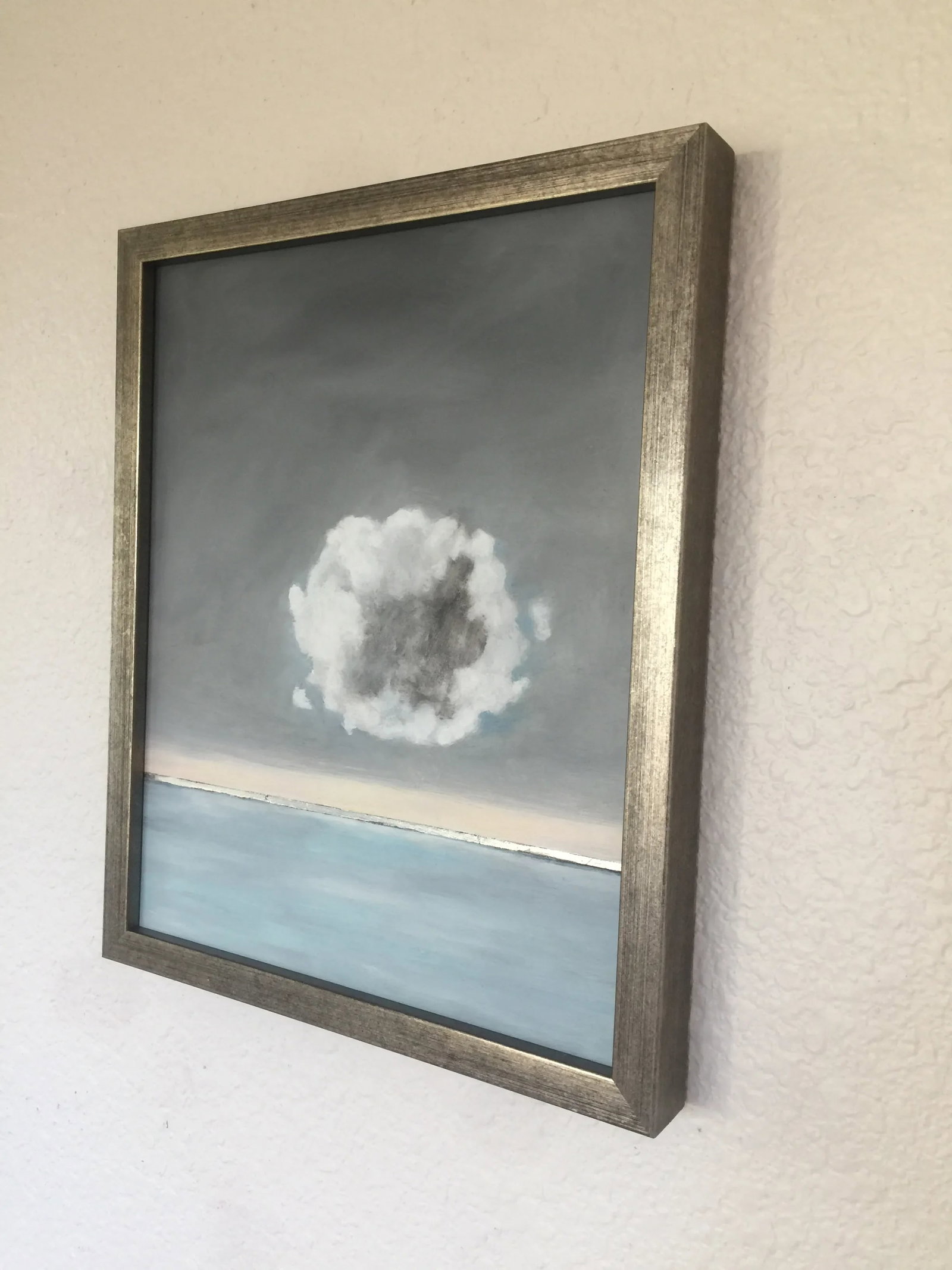 White Cloud With Grey Sky - 4