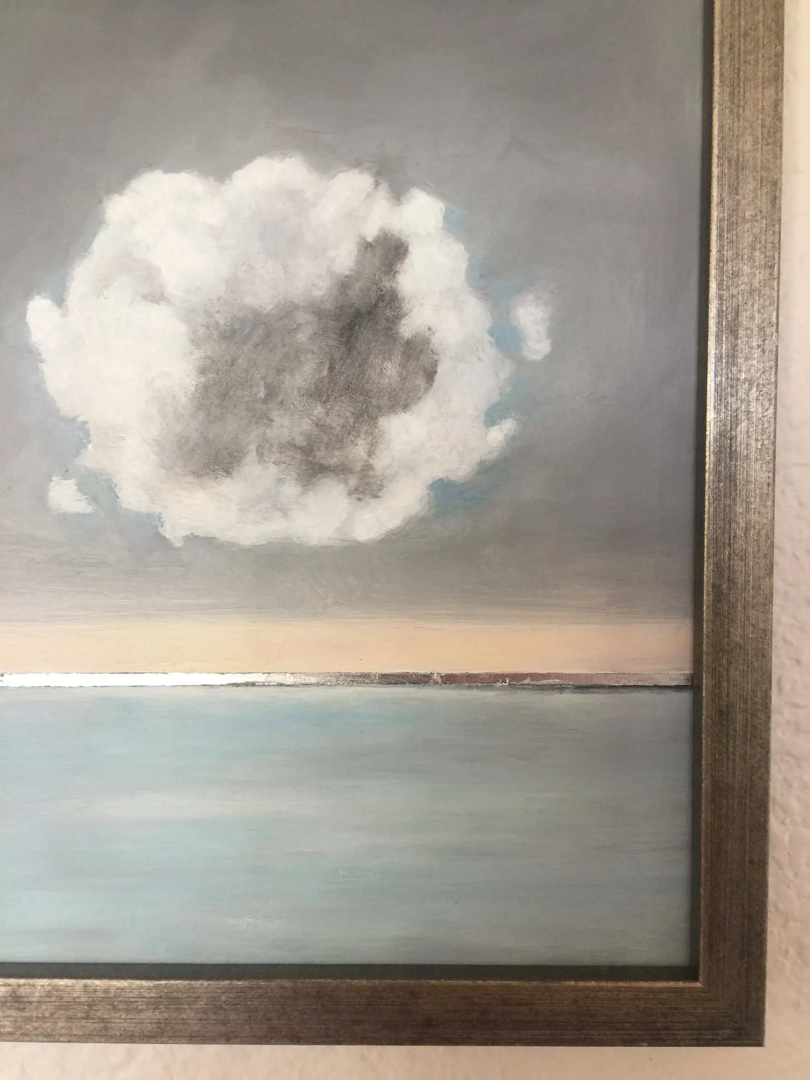 White Cloud With Grey Sky - 5
