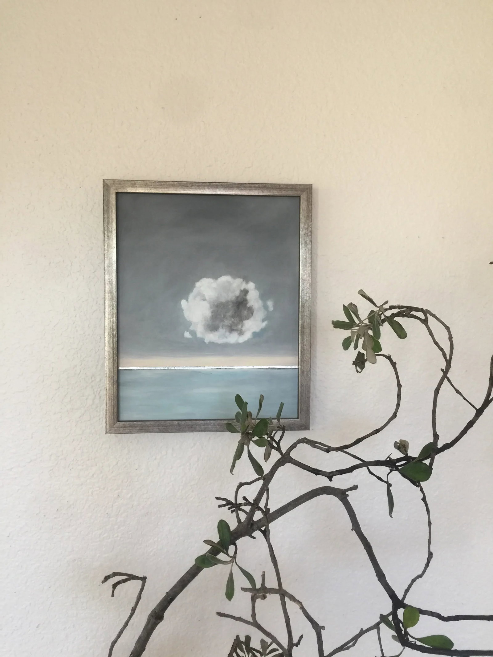 White Cloud With Grey Sky - 7