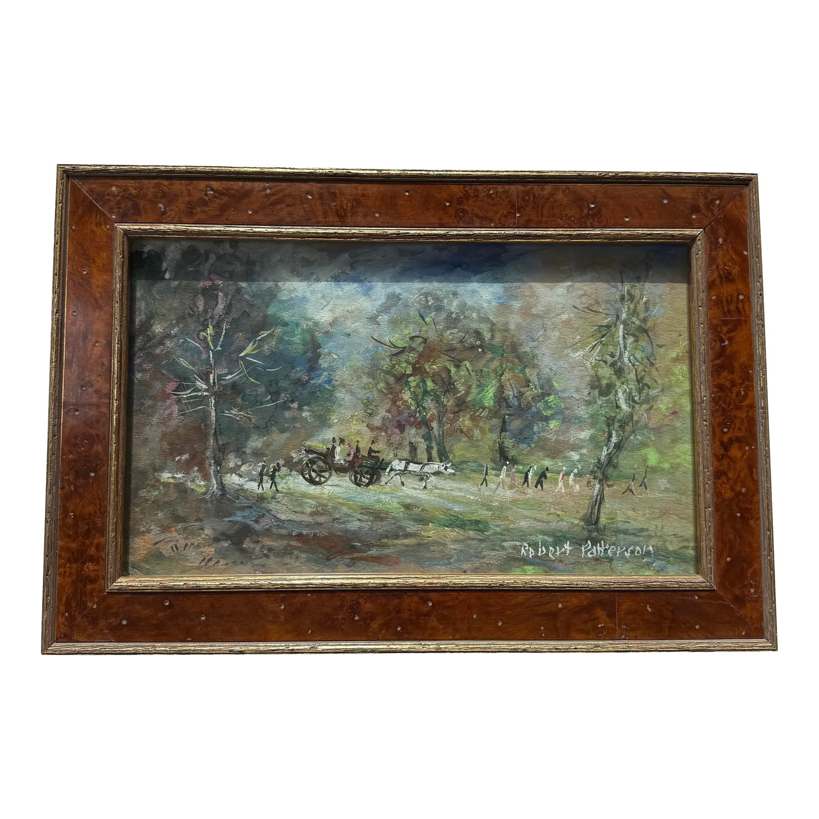 Mid Century Painting of Central Park (1 of 6)