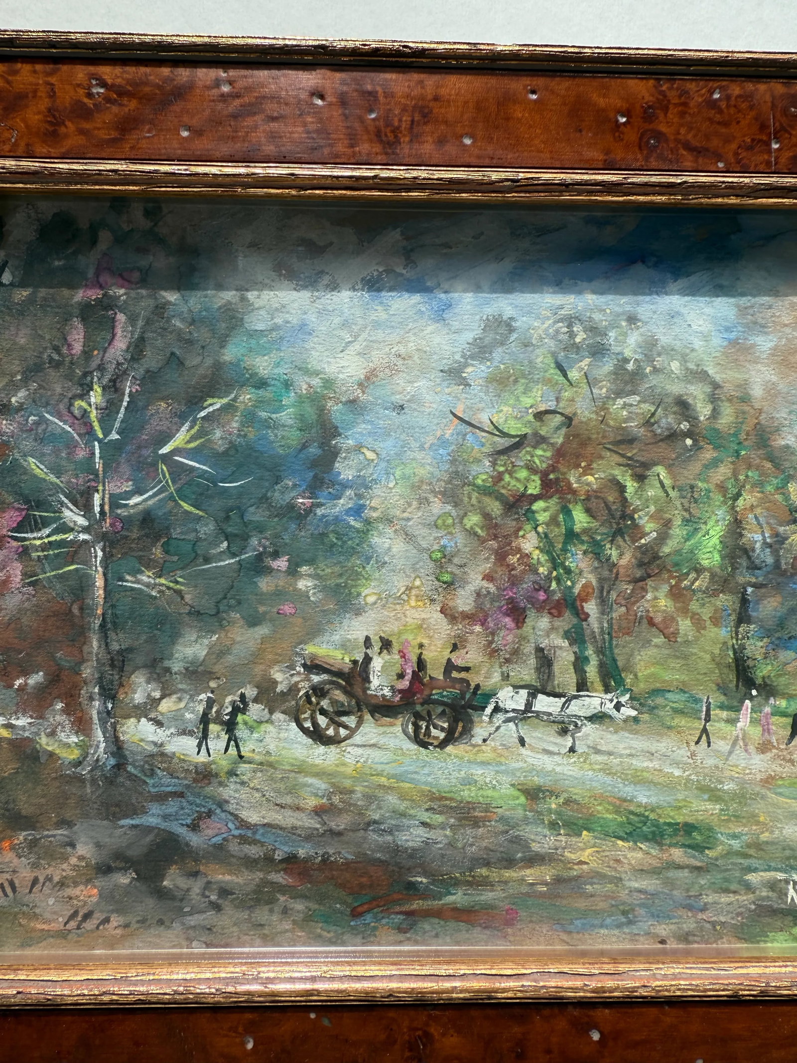 Mid Century Painting of Central Park - 2
