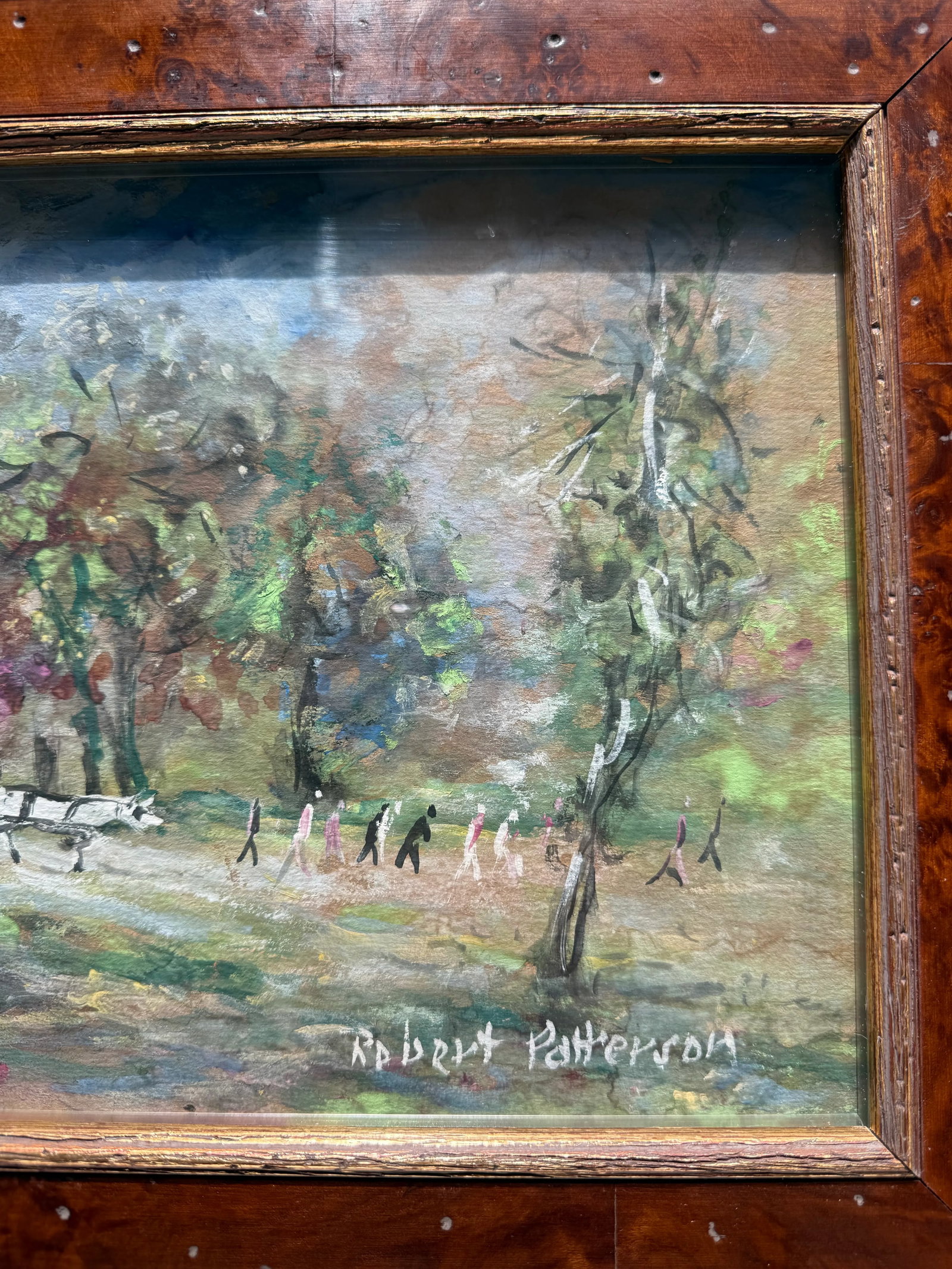 Mid Century Painting of Central Park - 4