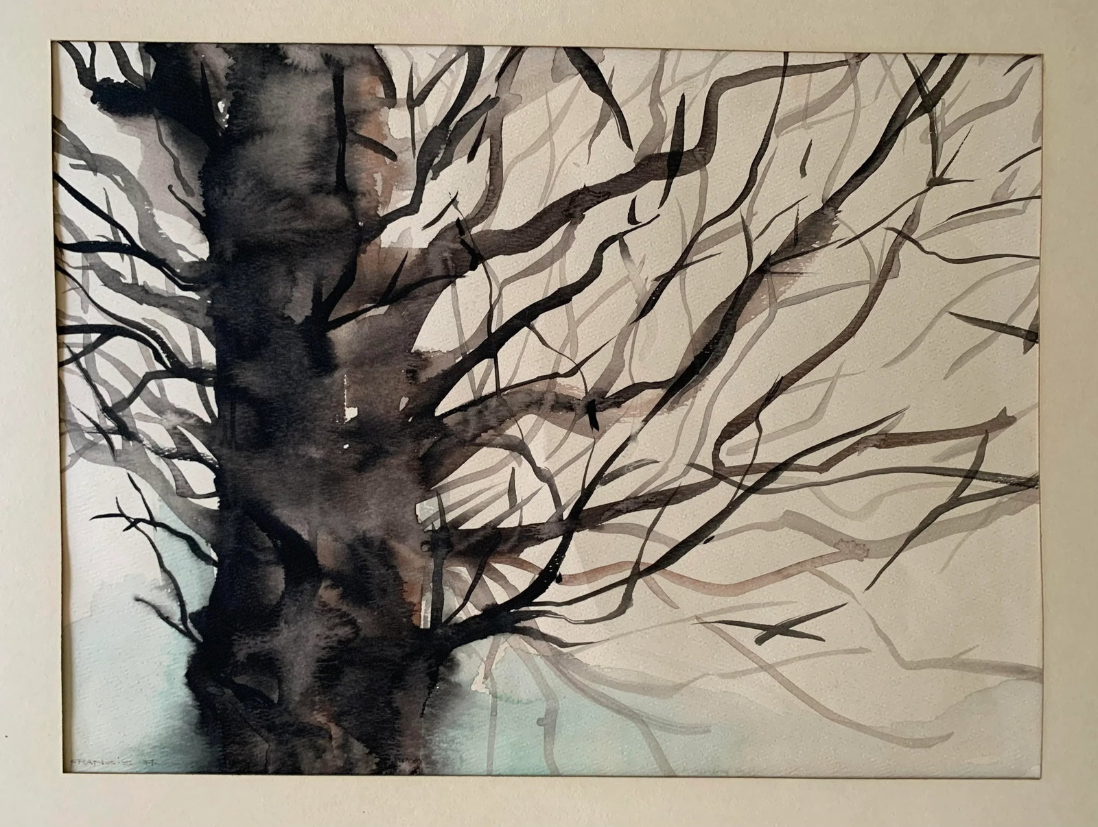 Vintage Watercolor, Framed - 5