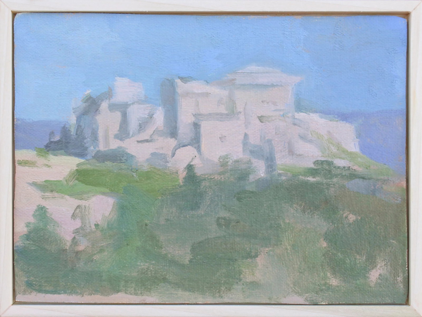 Italy Landscape Oil Painting "Ancient Villa" by Michelle Farro - 8